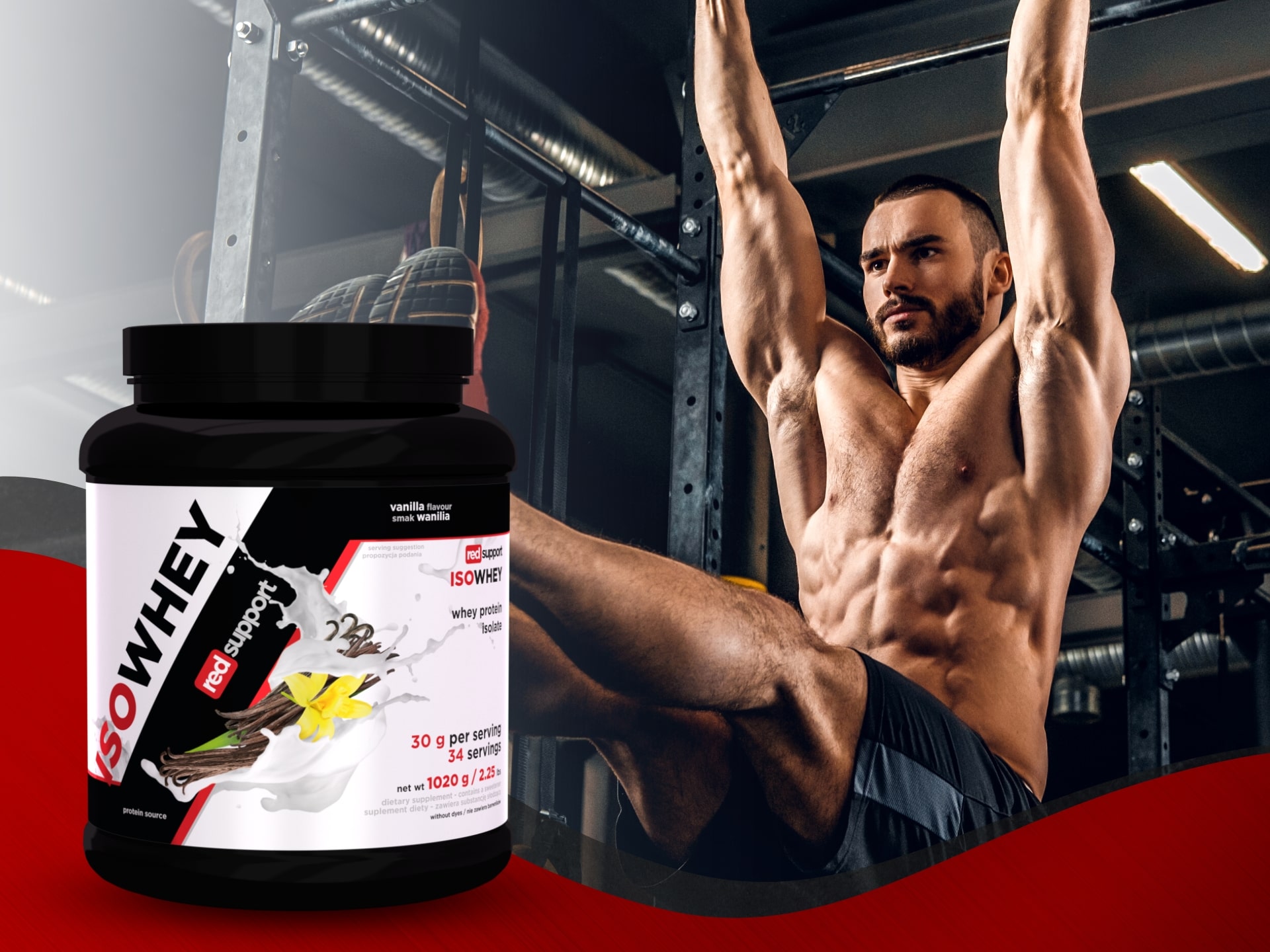 IsoWhey - Izolát syrovátkového proteinu - svalová hmota a regenerace