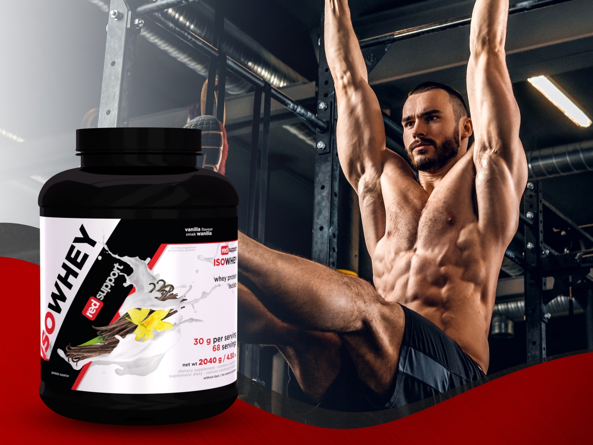 IsoWhey - Izolát syrovátkového proteinu - svalová hmota a regenerace