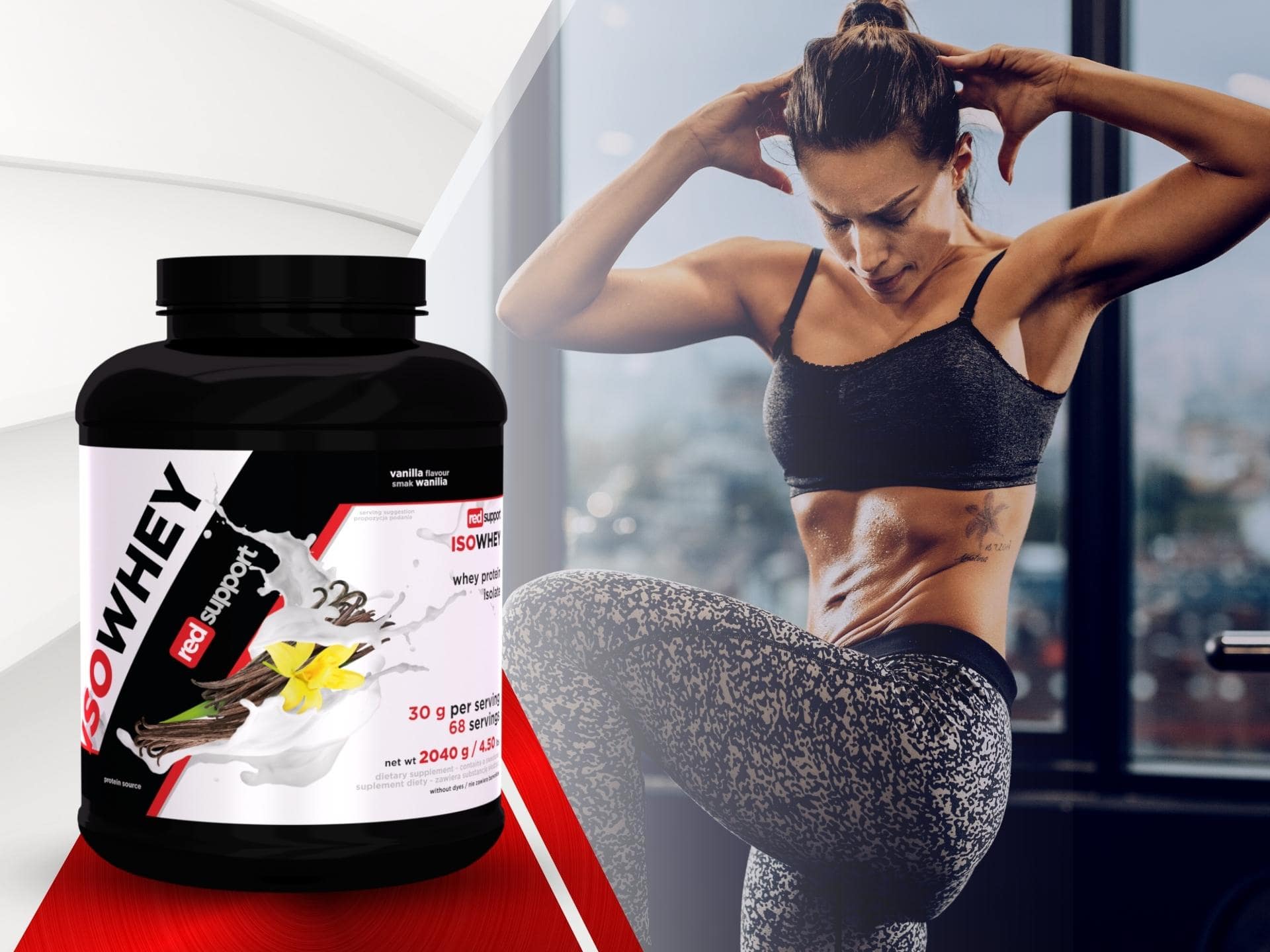 IsoWhey - Izolát syrovátkového proteinu - svalová hmota a regenerace