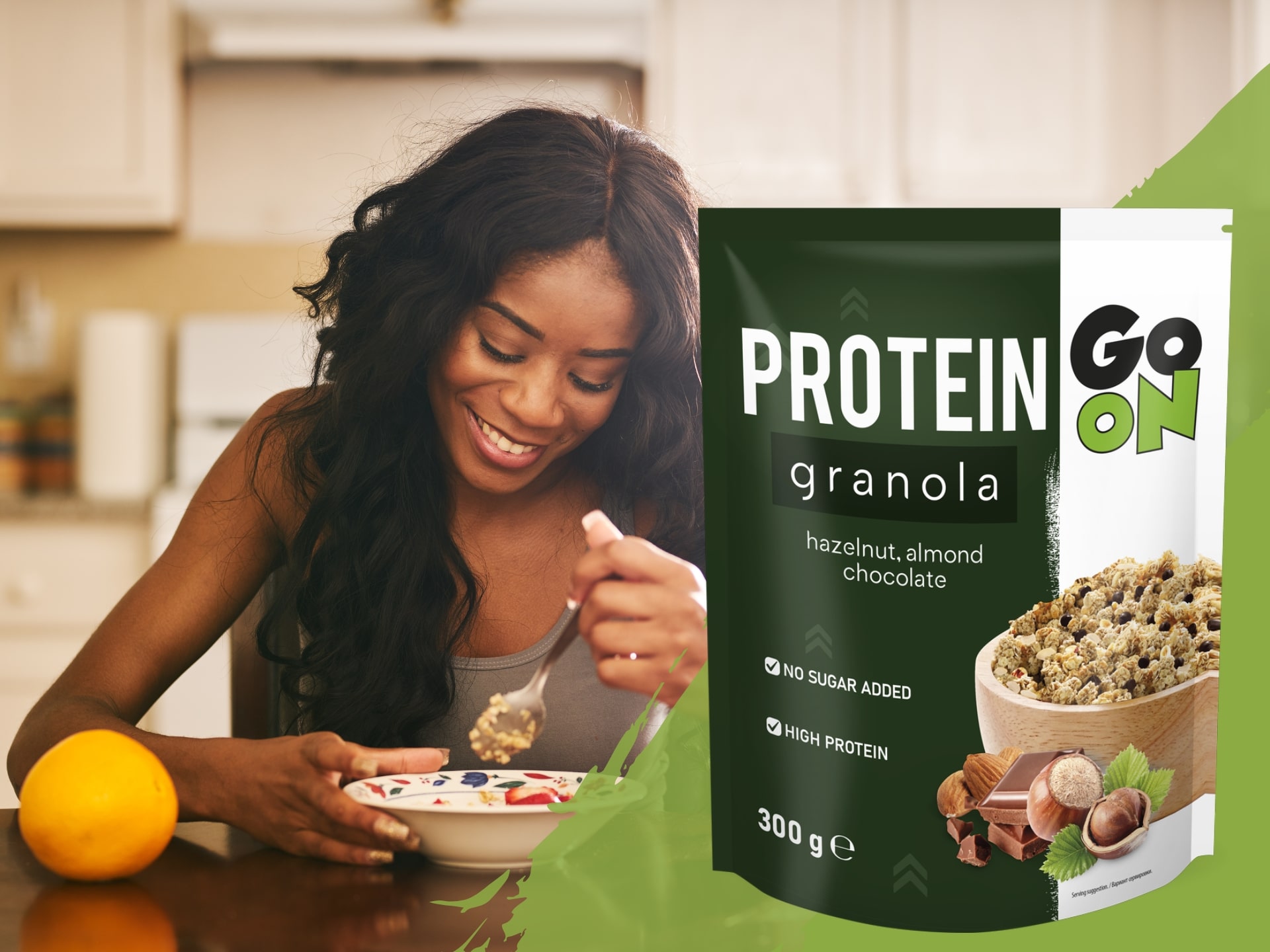 Granola Proteinowa z Čokoládou a Oříšky - 300g
