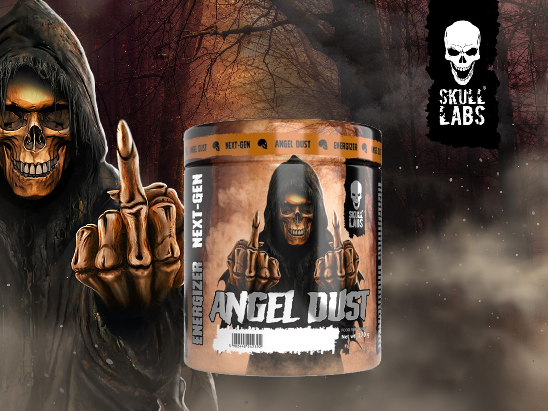 Skull Labs - Angel Dust povzbuzení a ochrana mozku