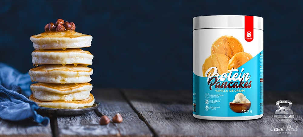 americké proteinové palačinky