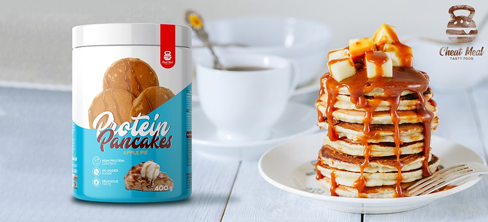 americké palačinky proteinové