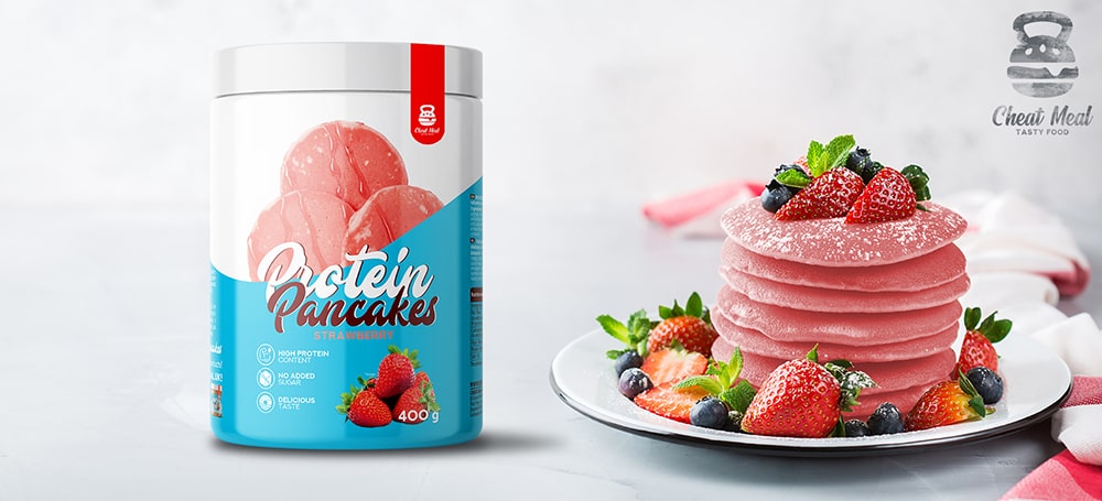 americké proteinové palačinky
