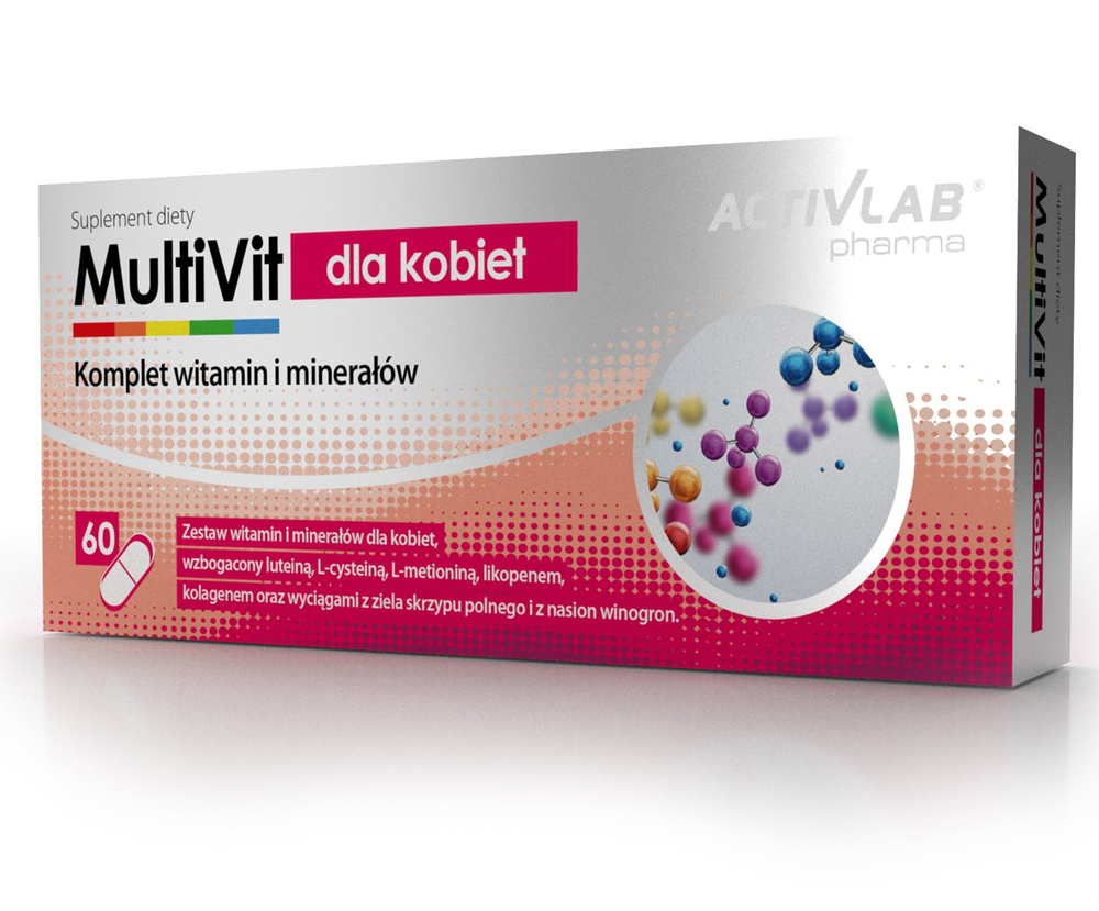 ActivLab MultiVit pro Ženy etiketa