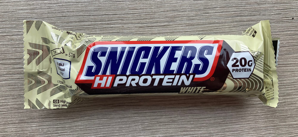 Snickers HiProtein White Baton foto