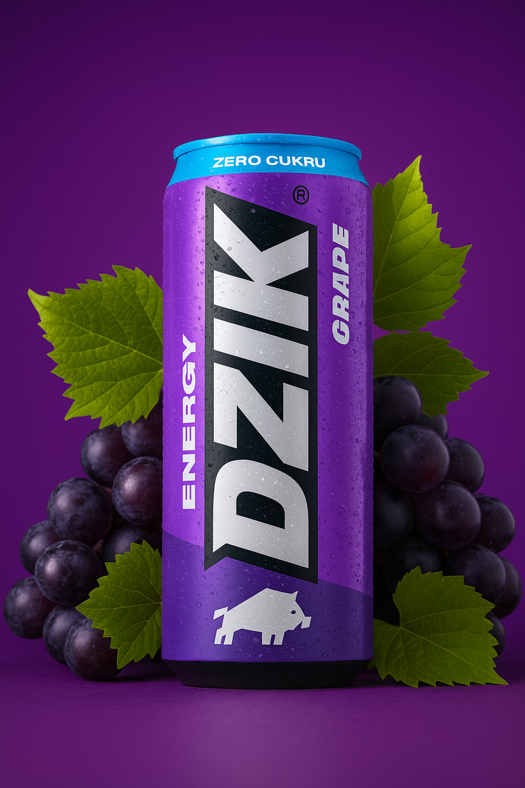 DZIK - Energie - 500ml - Hroznové