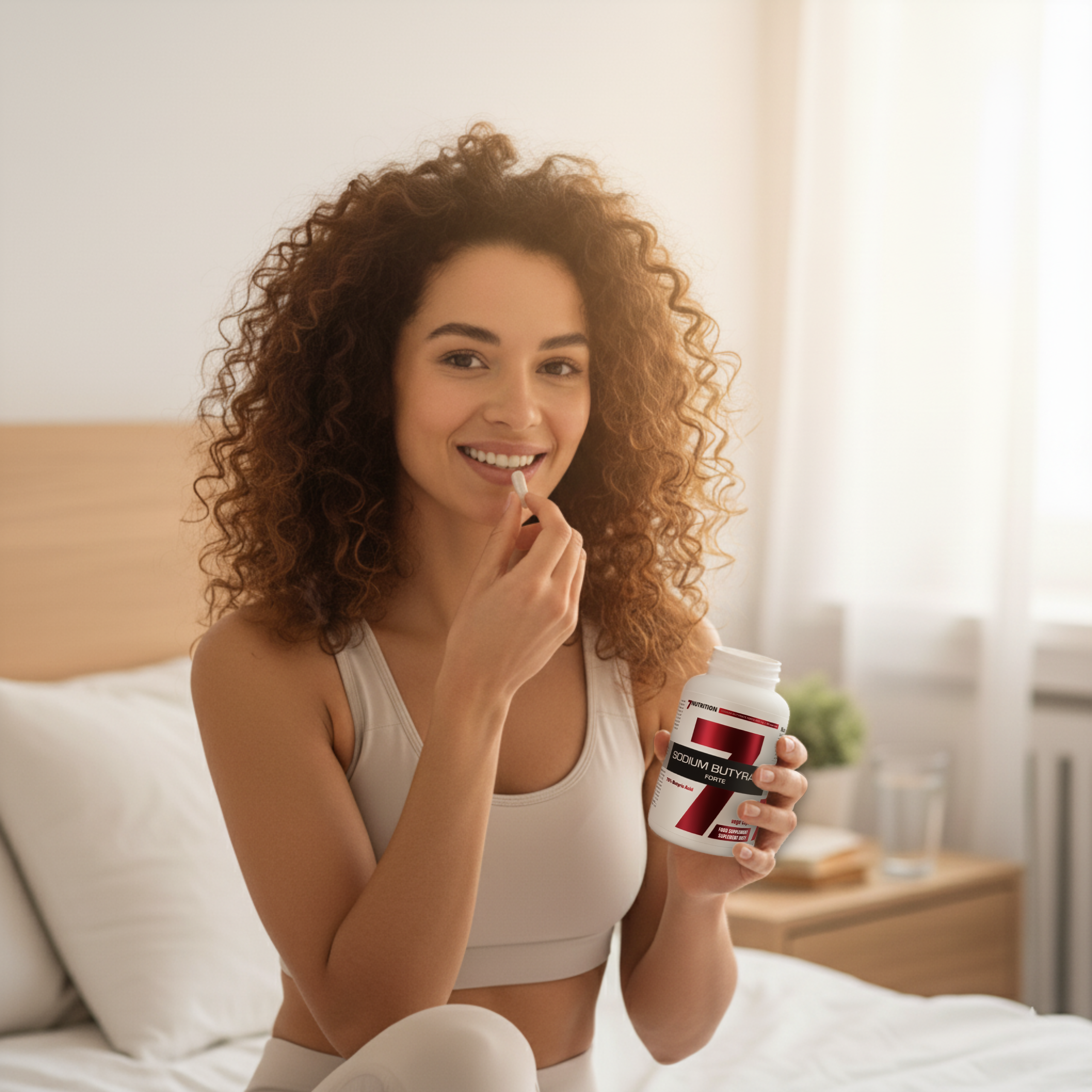 7 NUTRITION - Sodium Butyrate Forte - 43g - vege kapsle