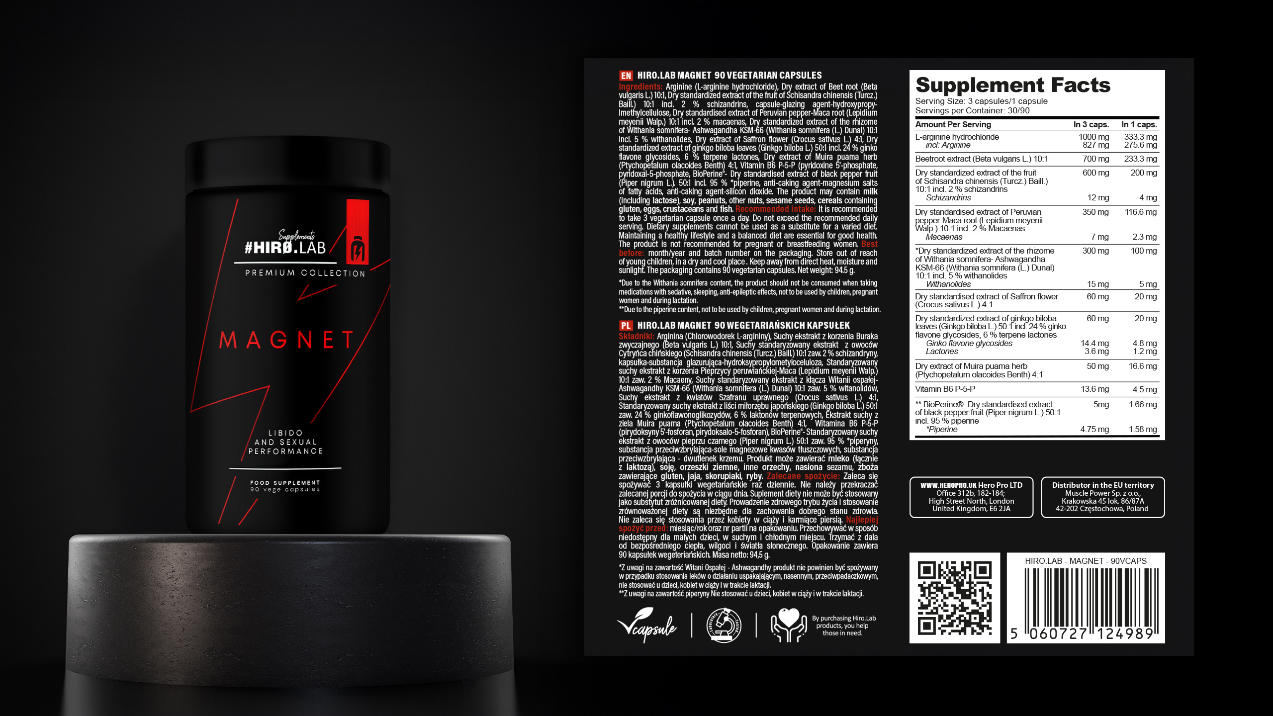 HIRO.LAB Magnet - 90vcaps.