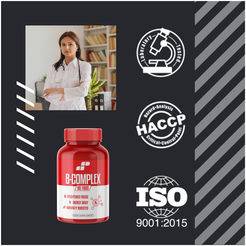 MP NUTRITION Vitamin B-Complex - 90tabs - Komplex Vitamín B