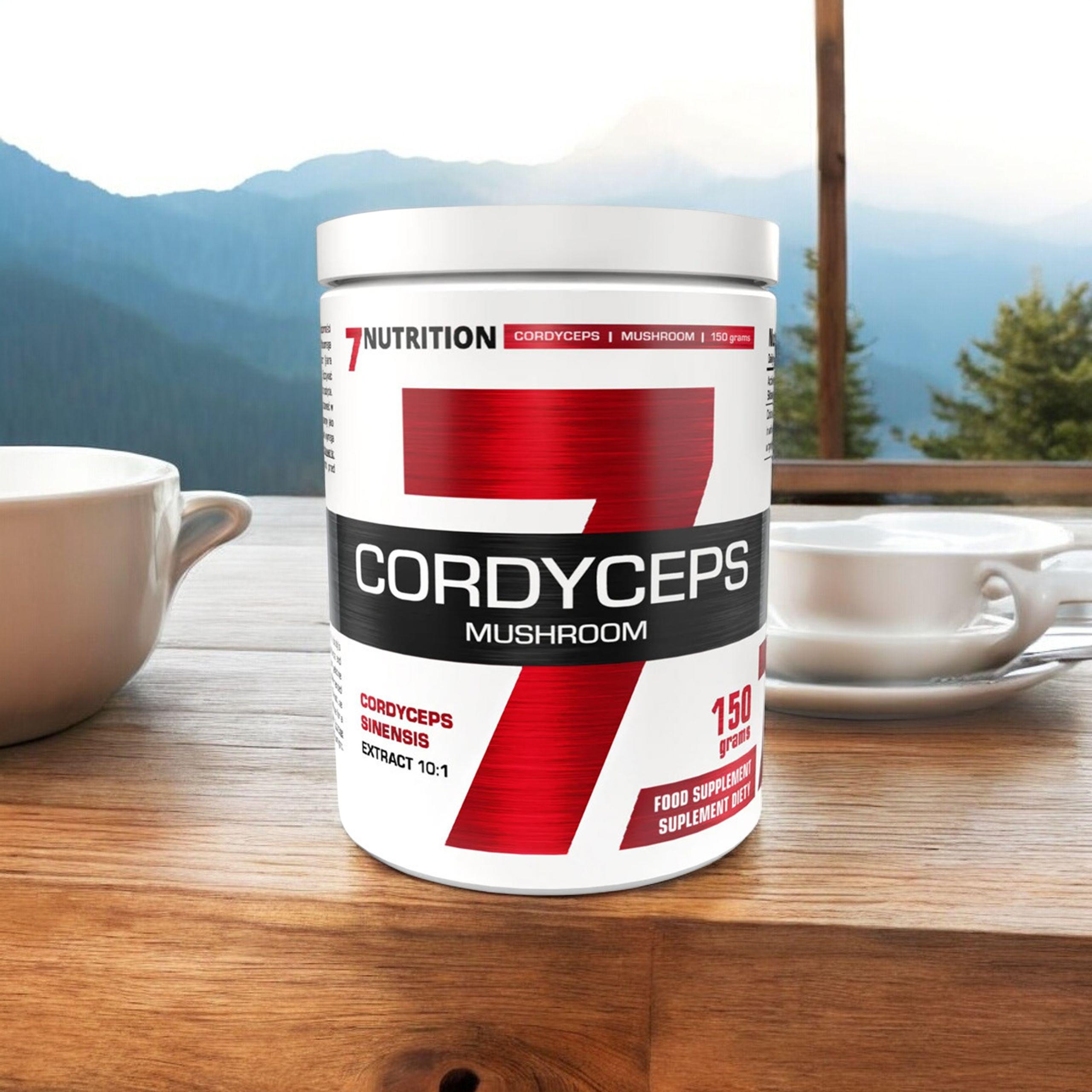 7 NUTRITION Cordyceps Mushroom - 150g - Housenice čínská