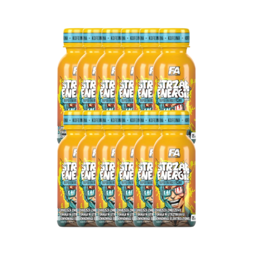 FITNESS AUTHORITY - Energetický Shot - 12x 120ml - Hroznové Víno Hruška