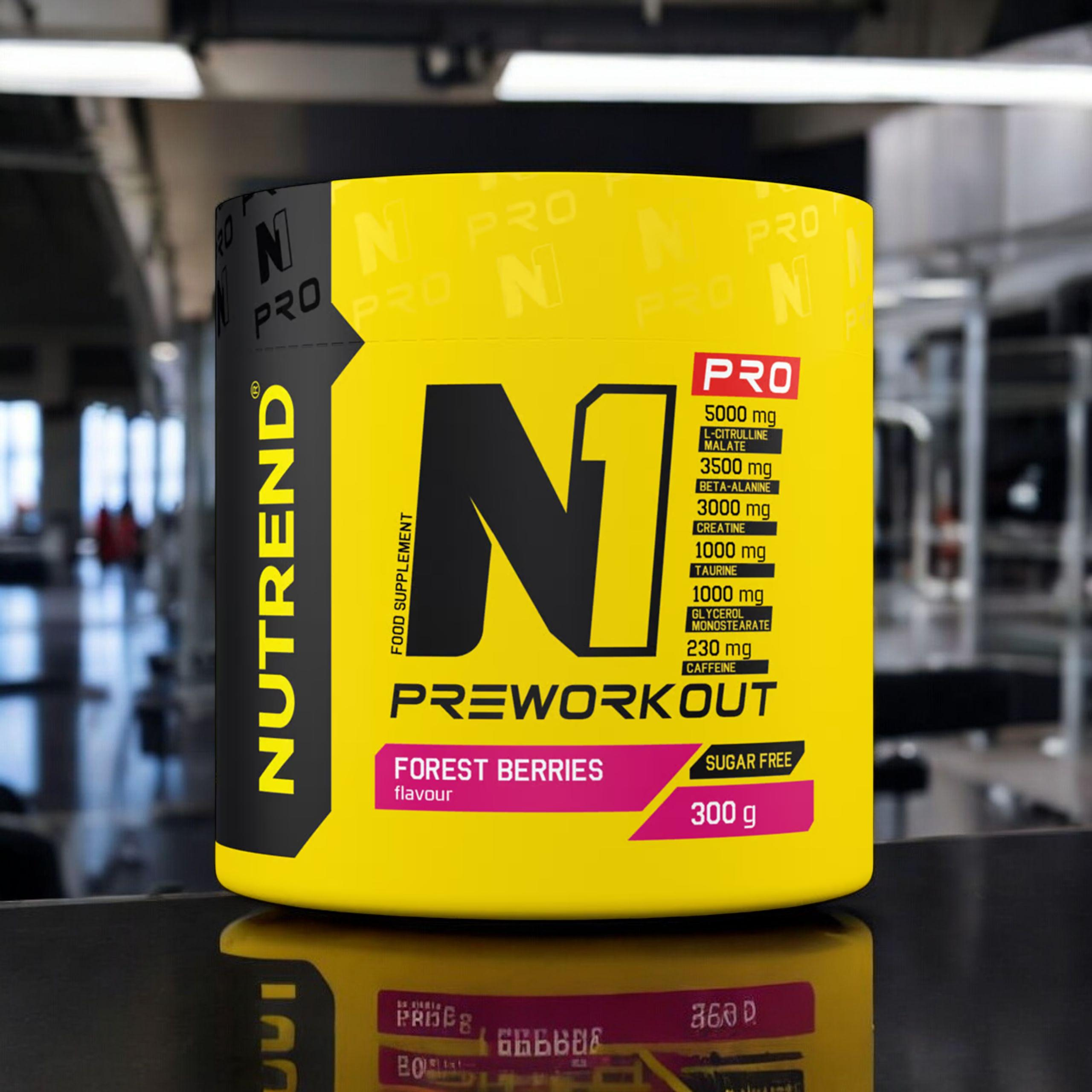 NUTREND N1 PRO  PreWorkout - 300g