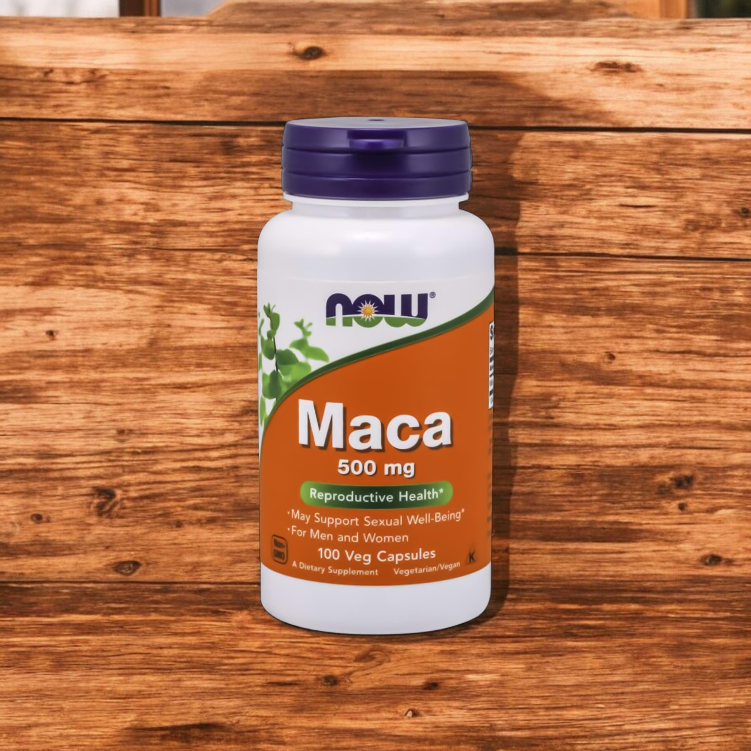 NOW Maca 500mg - 100vcaps