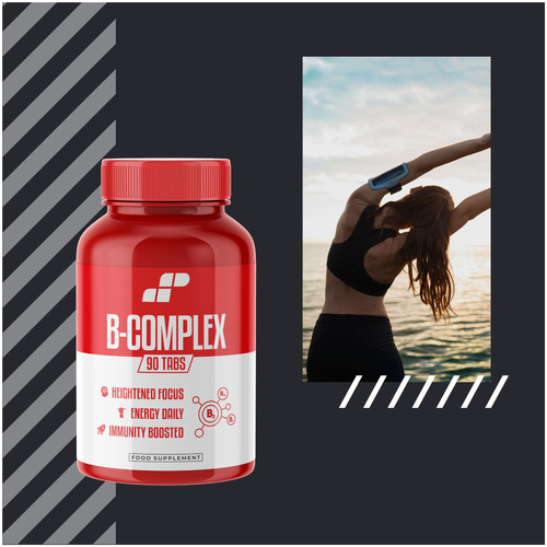 MP NUTRITION Vitamin B-Complex - 90tabs - Komplex Vitamín B