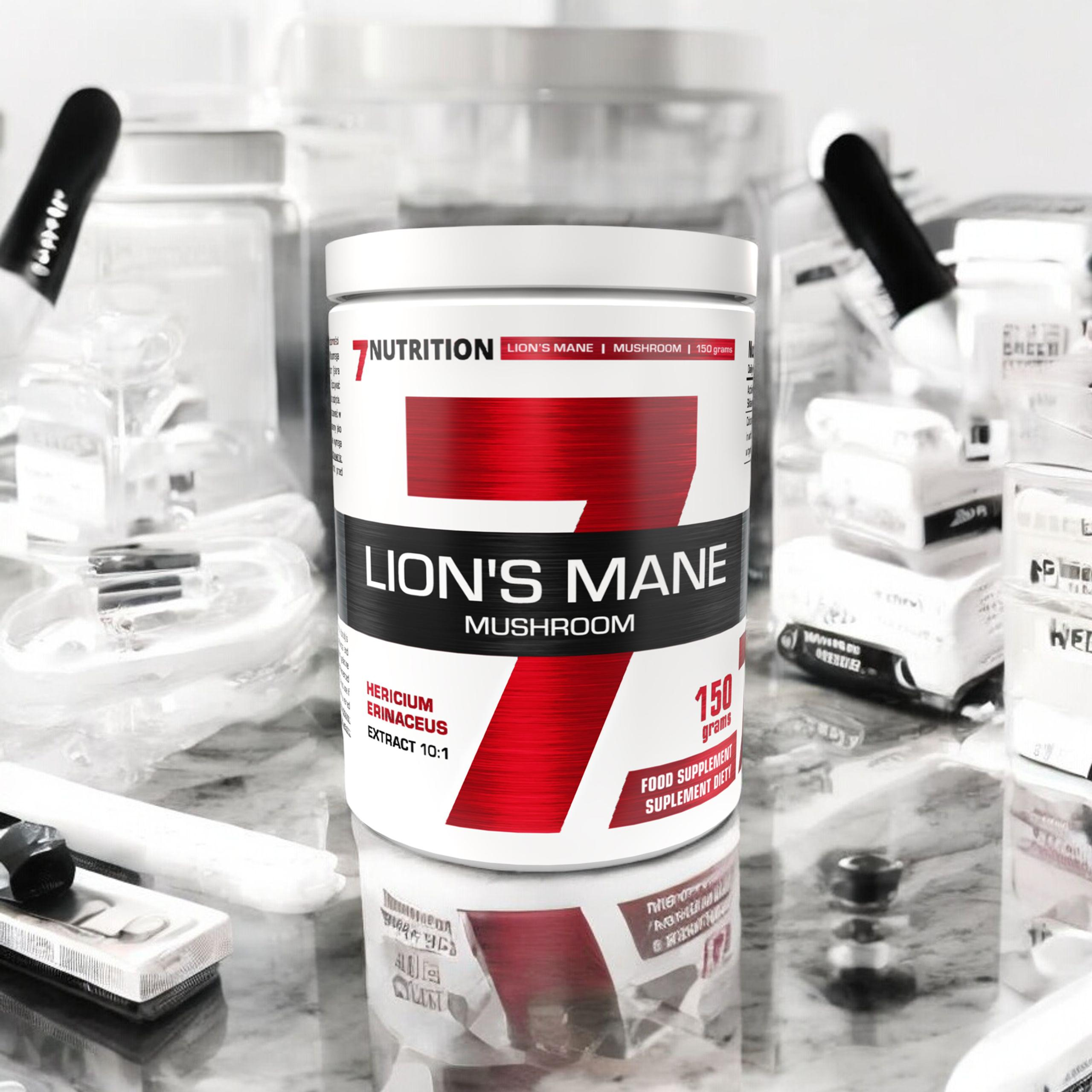 7 NUTRITION Mushroom Lion's Mane - 150g - Korálovec ježatý