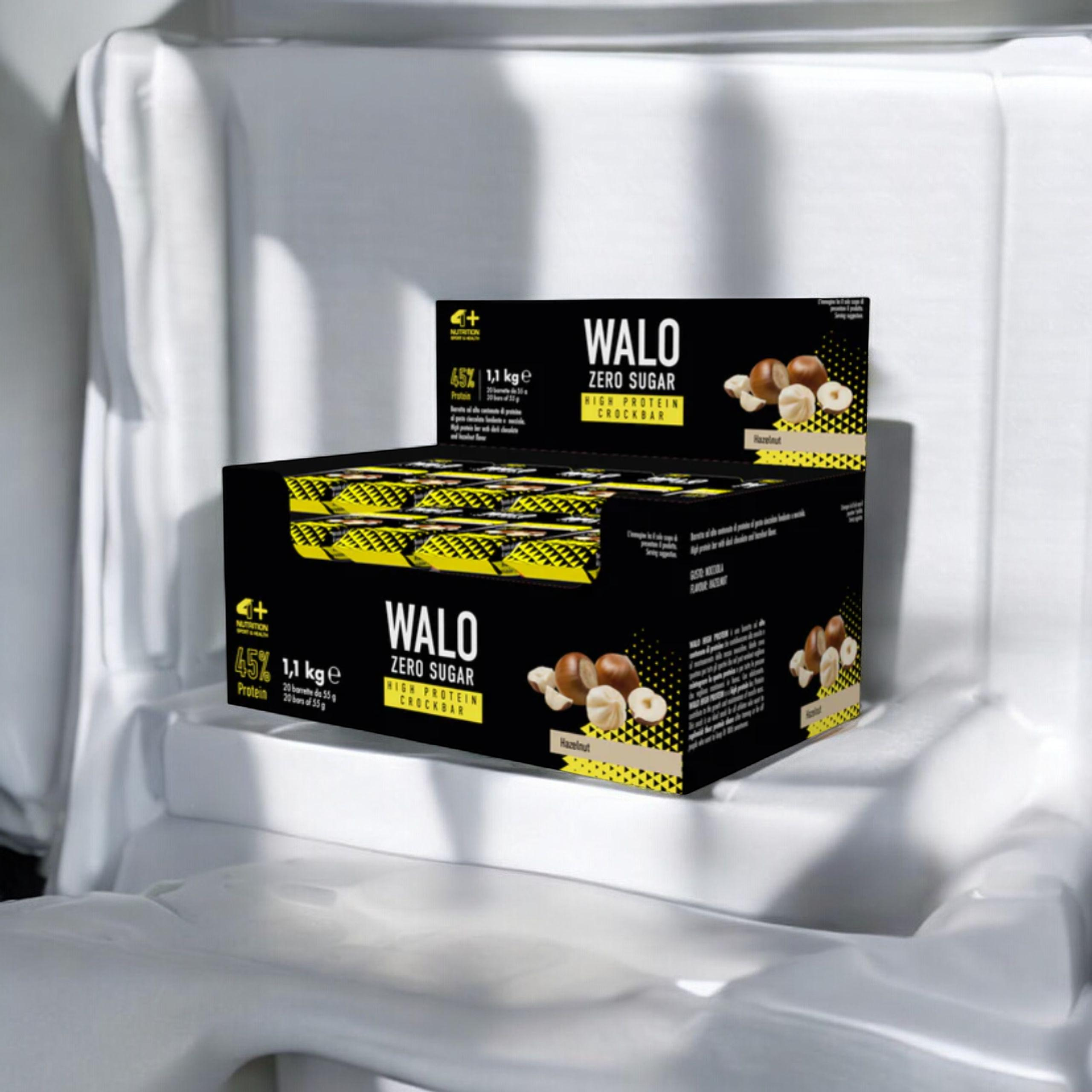4+ NUTRITION - Walo ZeroSugar CrockBar HP 45% - 20x 55g 
