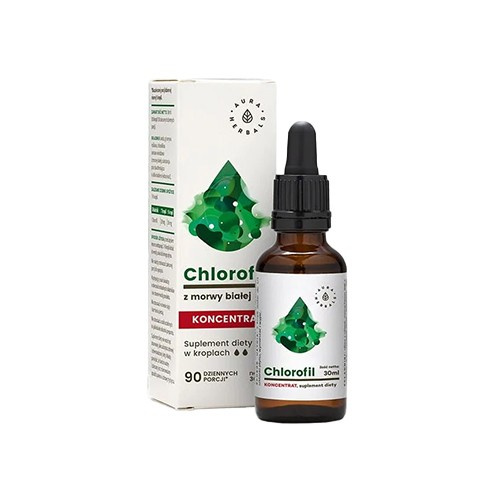 AURA HERBALS - Chlorofil z Morwy Bílé - 30ml