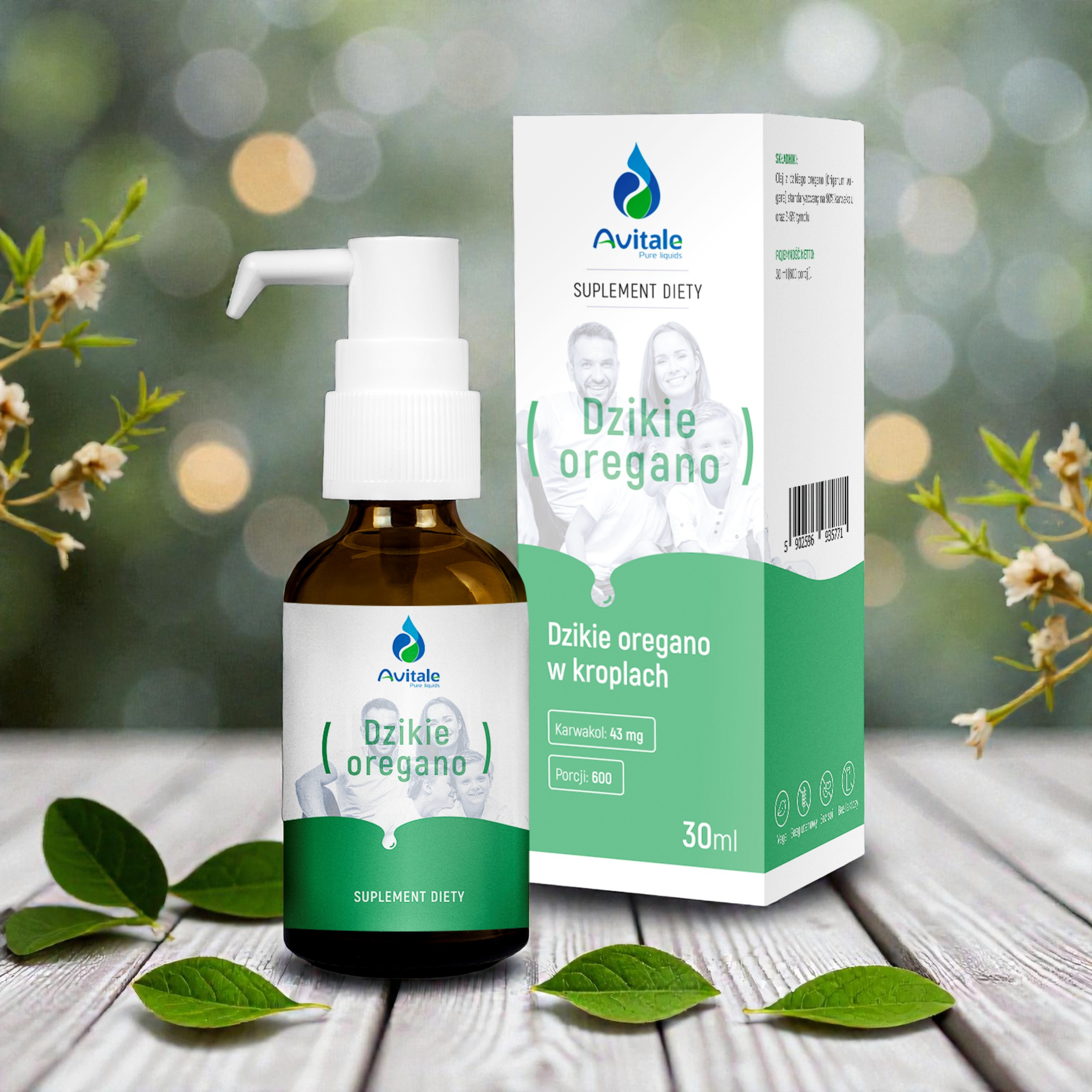 ALINESS - Avitale Divoké Oregano 90% - 30ml