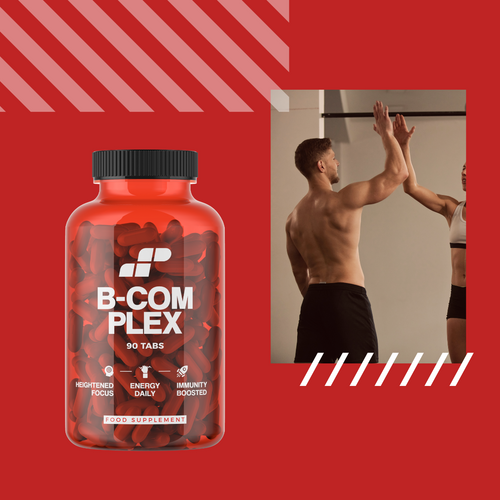 MP NUTRITION Vitamin B-Complex - 90tabs - Komplex Vitamín B