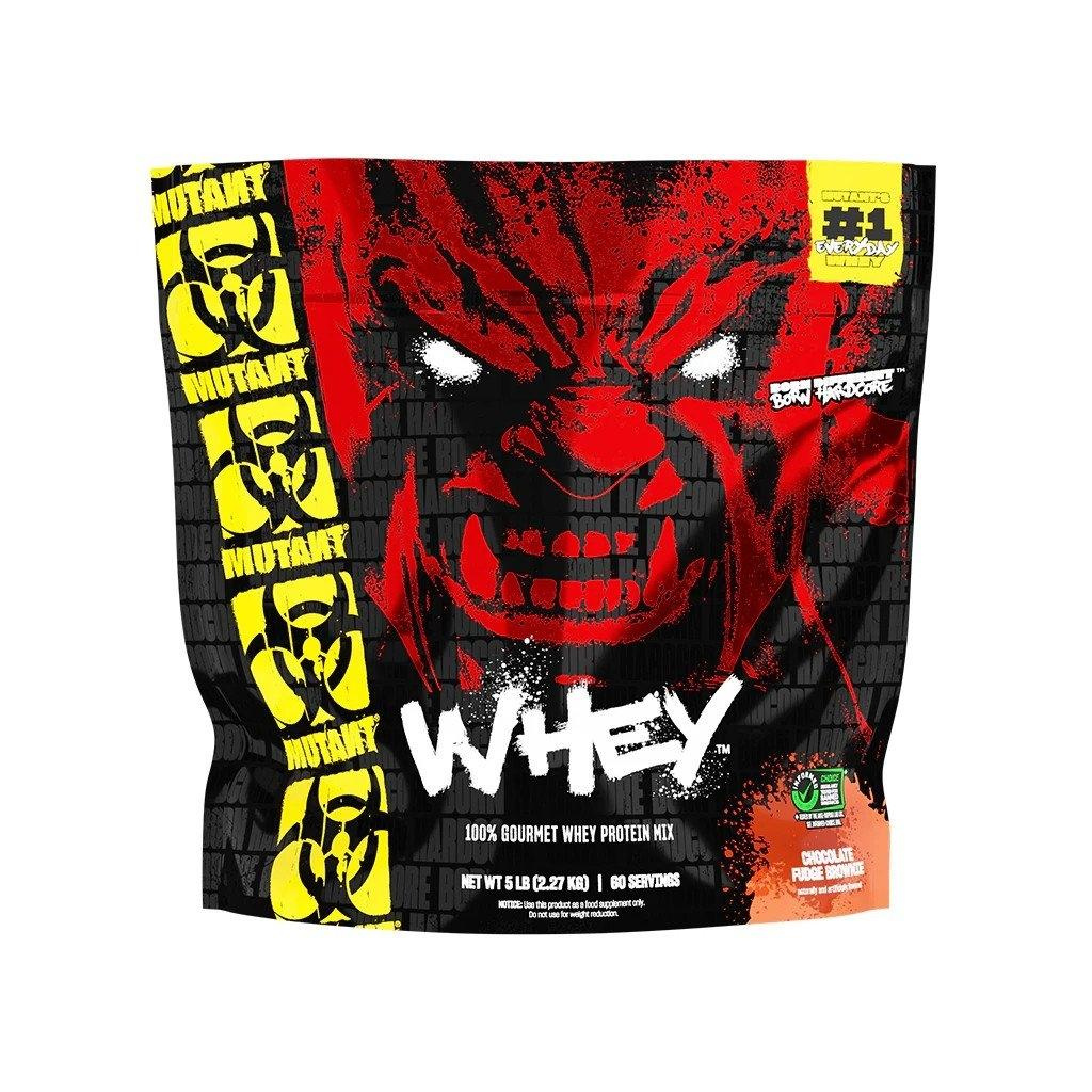 POŠKOZENO - Mutant Whey - 2270g - Chocolate Fudge Brownie - VÝPRODEJ - 30-06