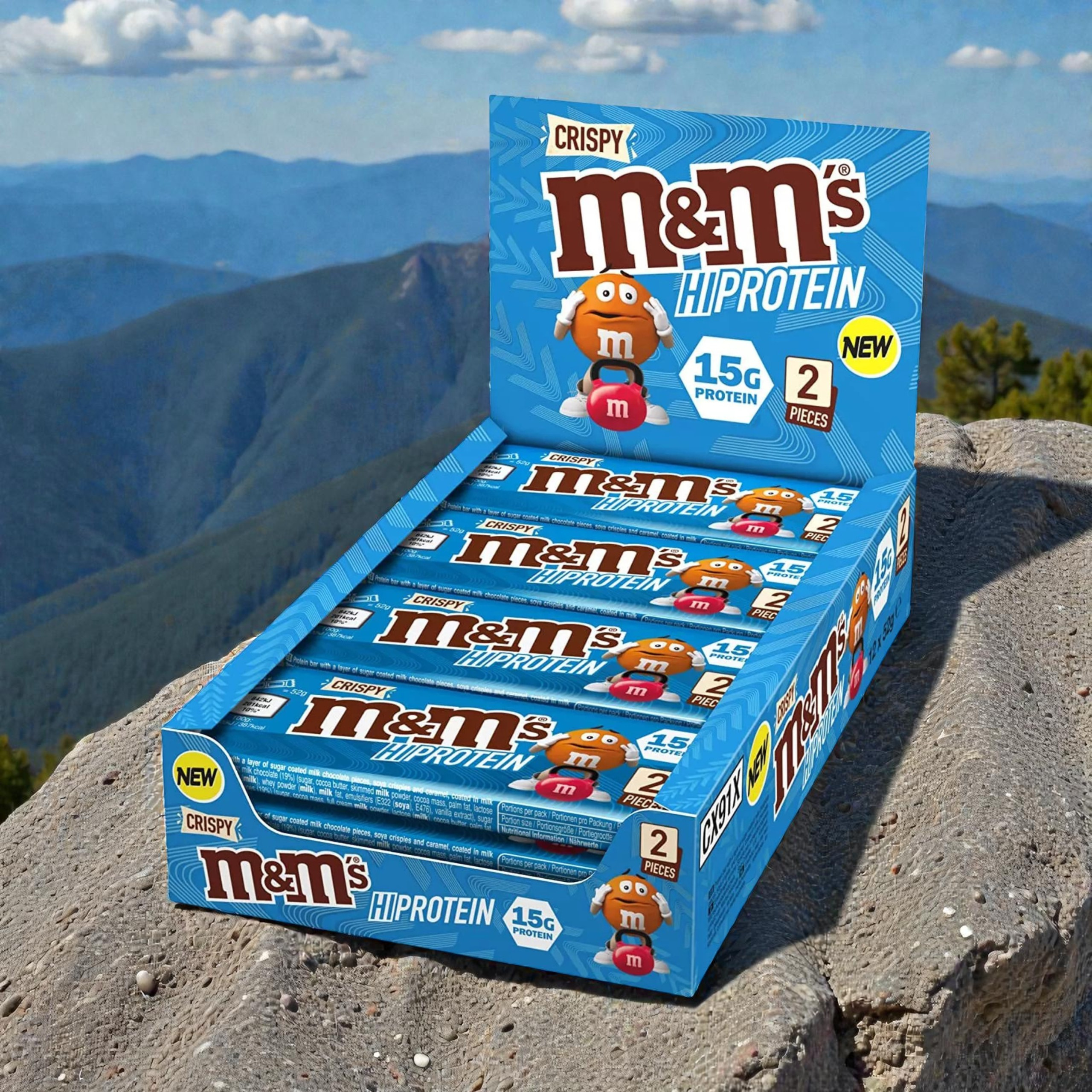 Mars - M&M`s Crispy HiProtein Bar - 12x 52g pol_pl_Mars-M-M`s-Crispy-HiProtein-Bar-12z-52g-43260_3