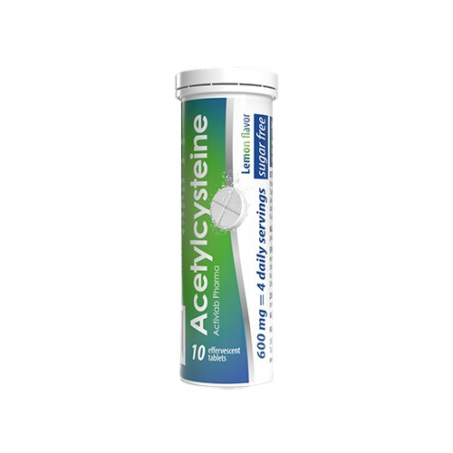 ACTIVLAB - Acetylcysteine - 10tabs. - Lemon - VÝPRODEJ - 15-01
