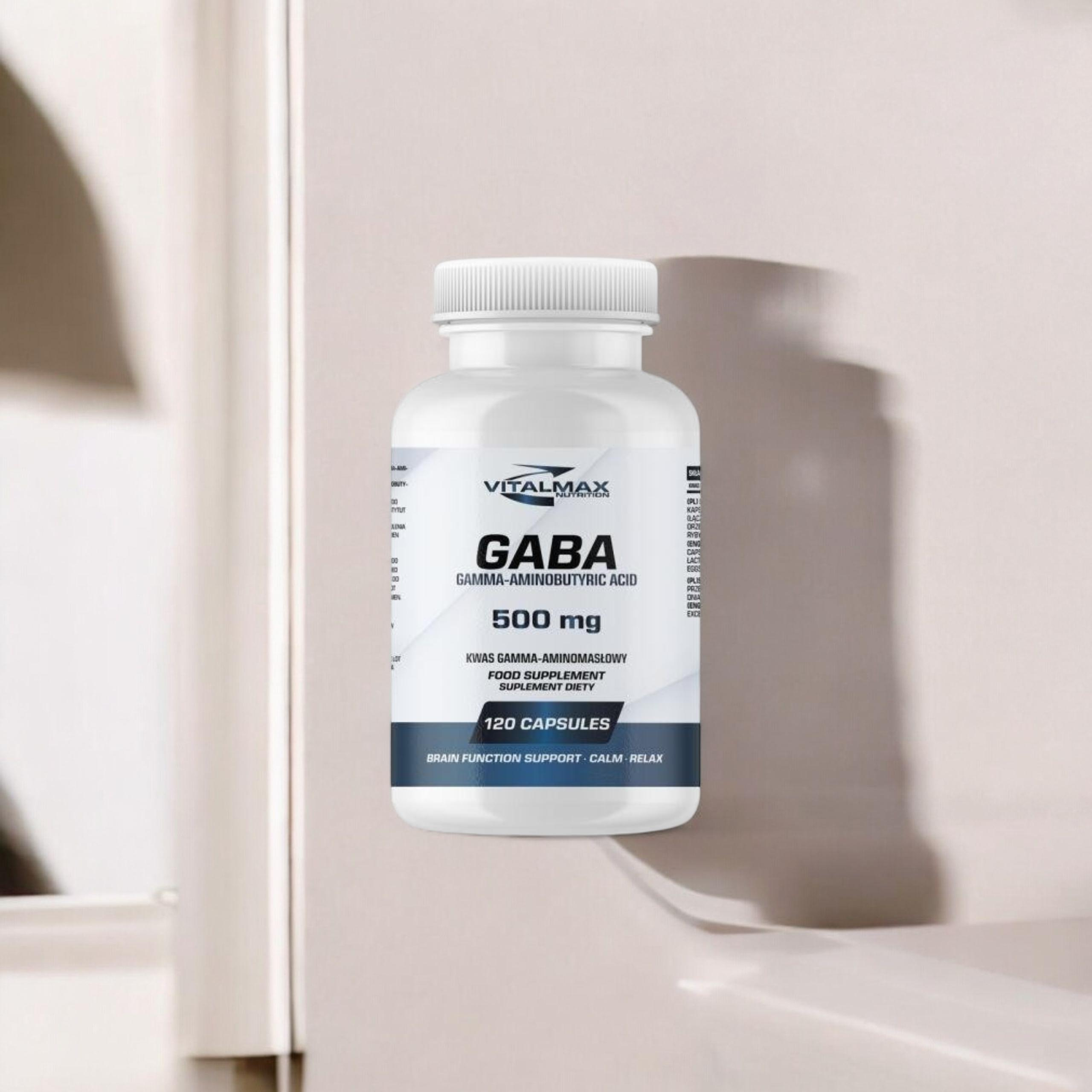 VITALMAX - GABA 500mg - 120 kapslí