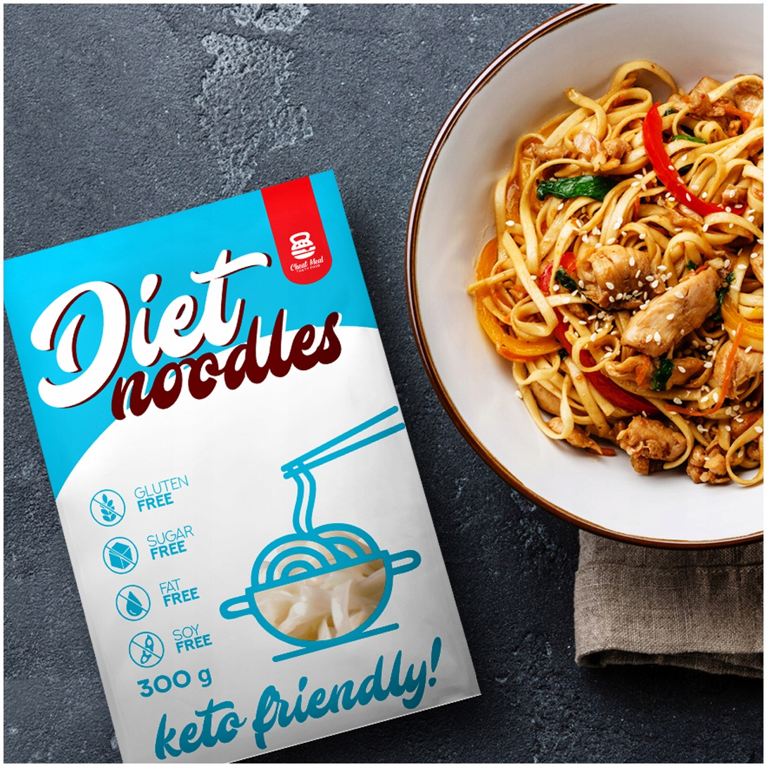 Cheat Meal Nutrition Diet Noodles - 6x 400g (6x 300g netto) - Dietní těstoviny