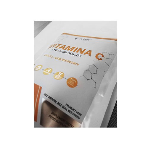 WISH Pharmaceutical Vitamin C 1000mg (Kyselina L-Askorbová) - 500g