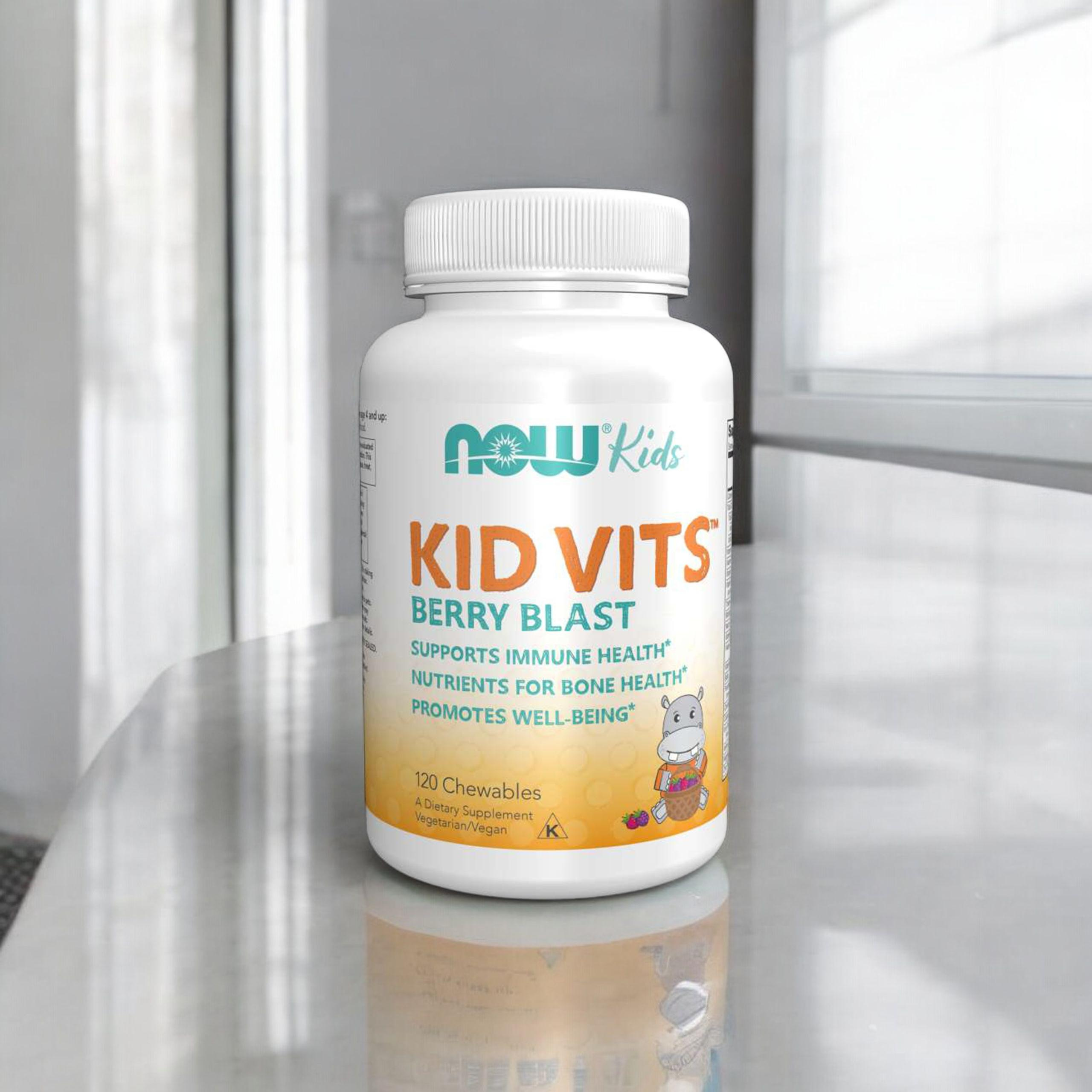NOW Kid Vits - 120 tablet k cucání