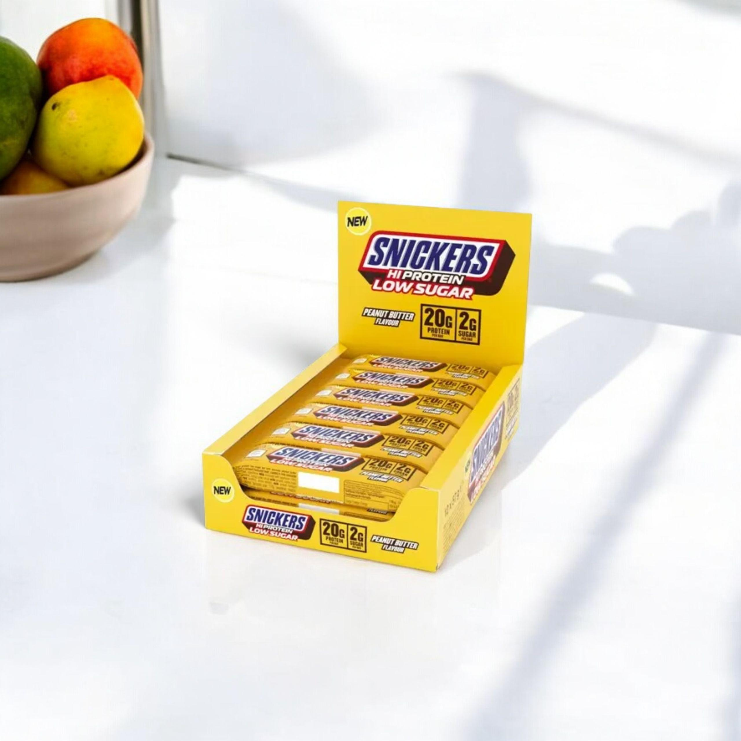 Mars - Proteinová tyčinka HI Protein 57g s nízkým obsahem cukru - Slaný karamel - 12 tyčinek