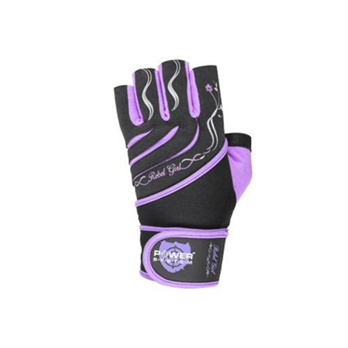 POWER SYSTEM Rukavice - Rebel Girl - Black Purple
