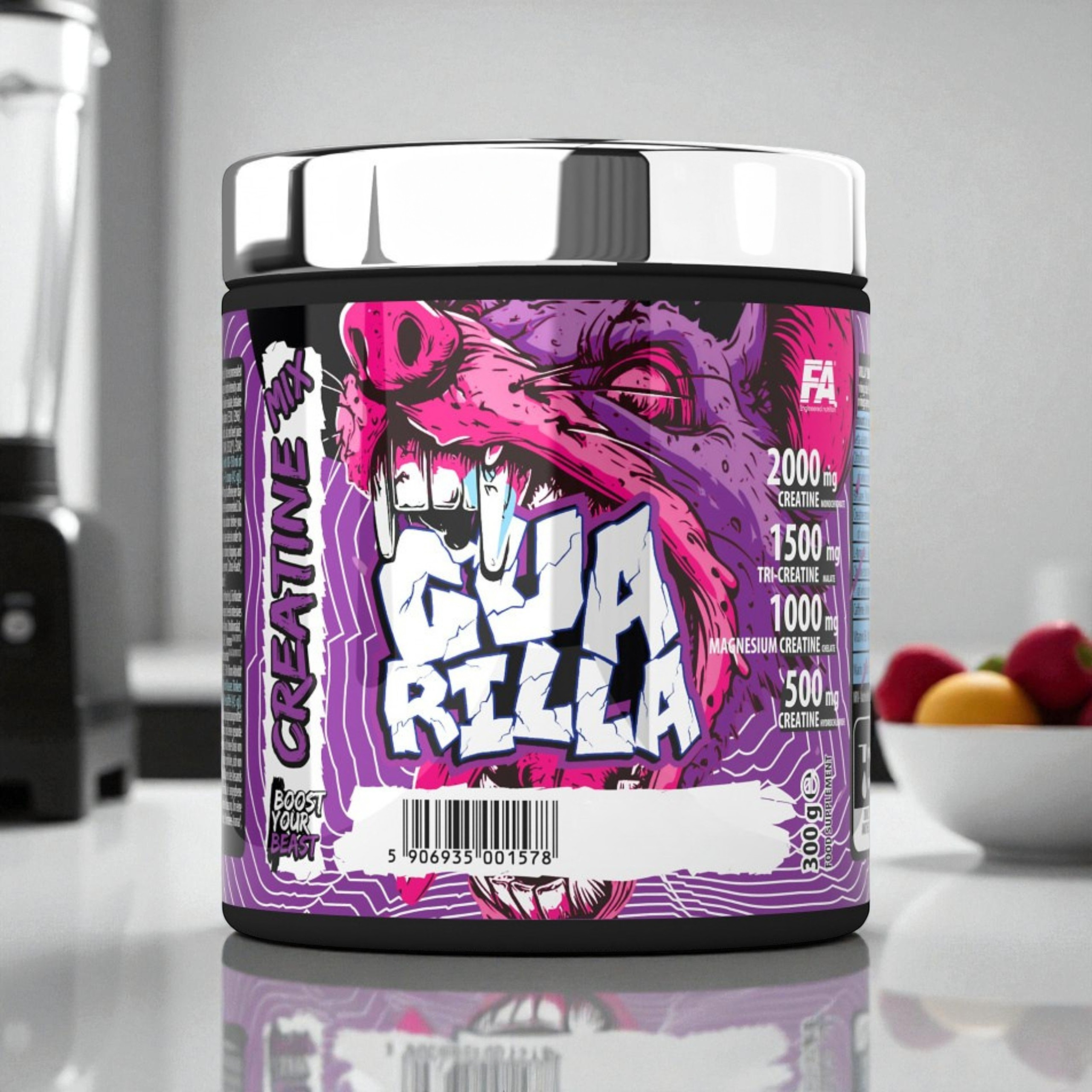 FITNESS AUTHORITY - Guarilla Creatine - 300g pol_pl_FITNESS-AUTHORITY-Guarilla-Creatine-300g-43188_2