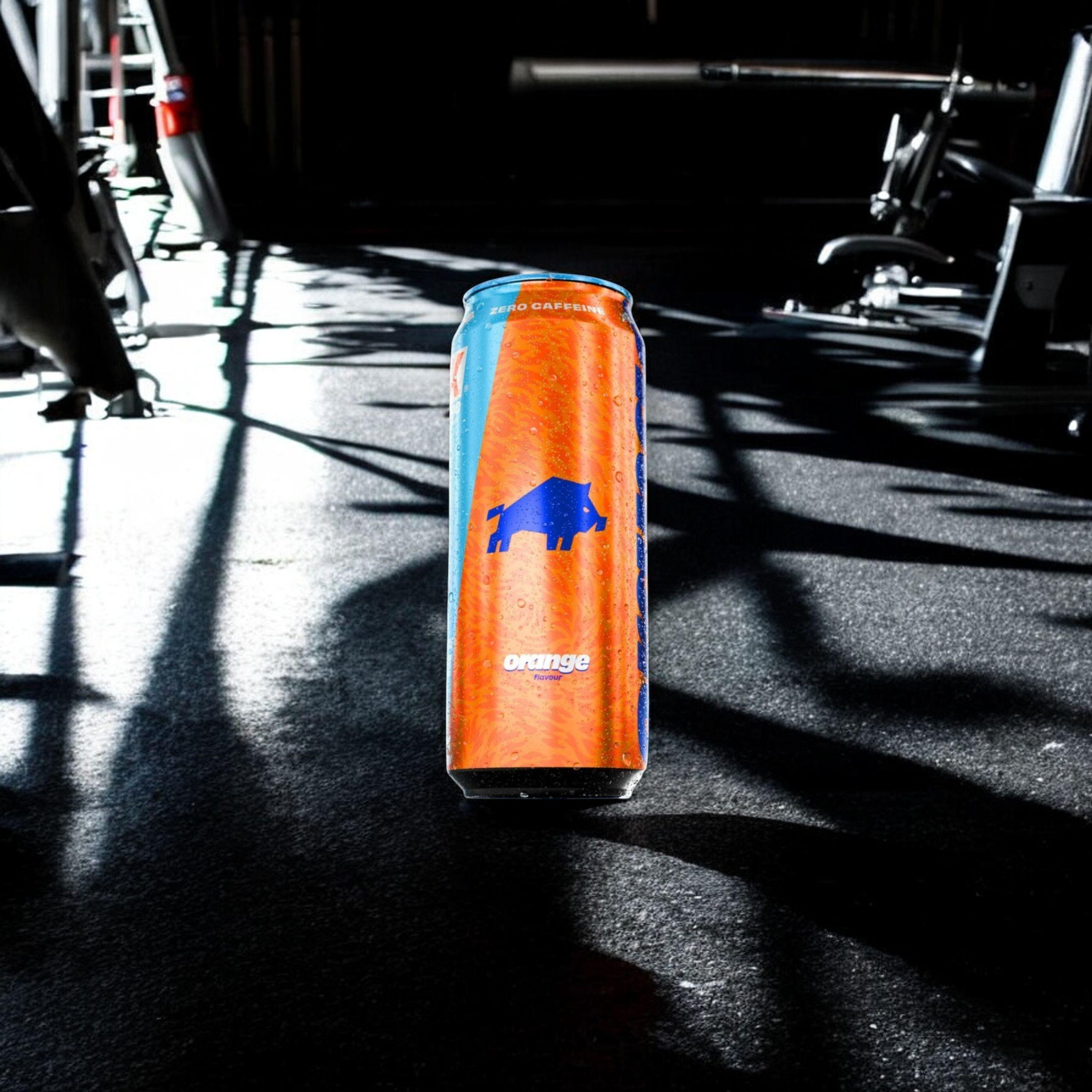 DZIK - Divočák Energy Zero - 500ml - Pomeranč