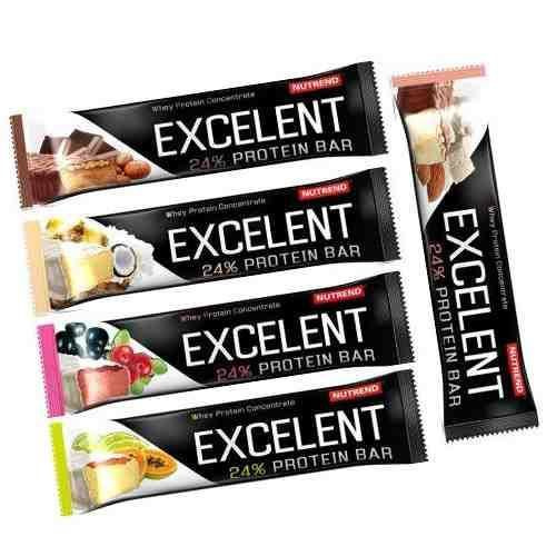 NUTREND Excelent Protein Bar - 85g - Proteinová tyčinka