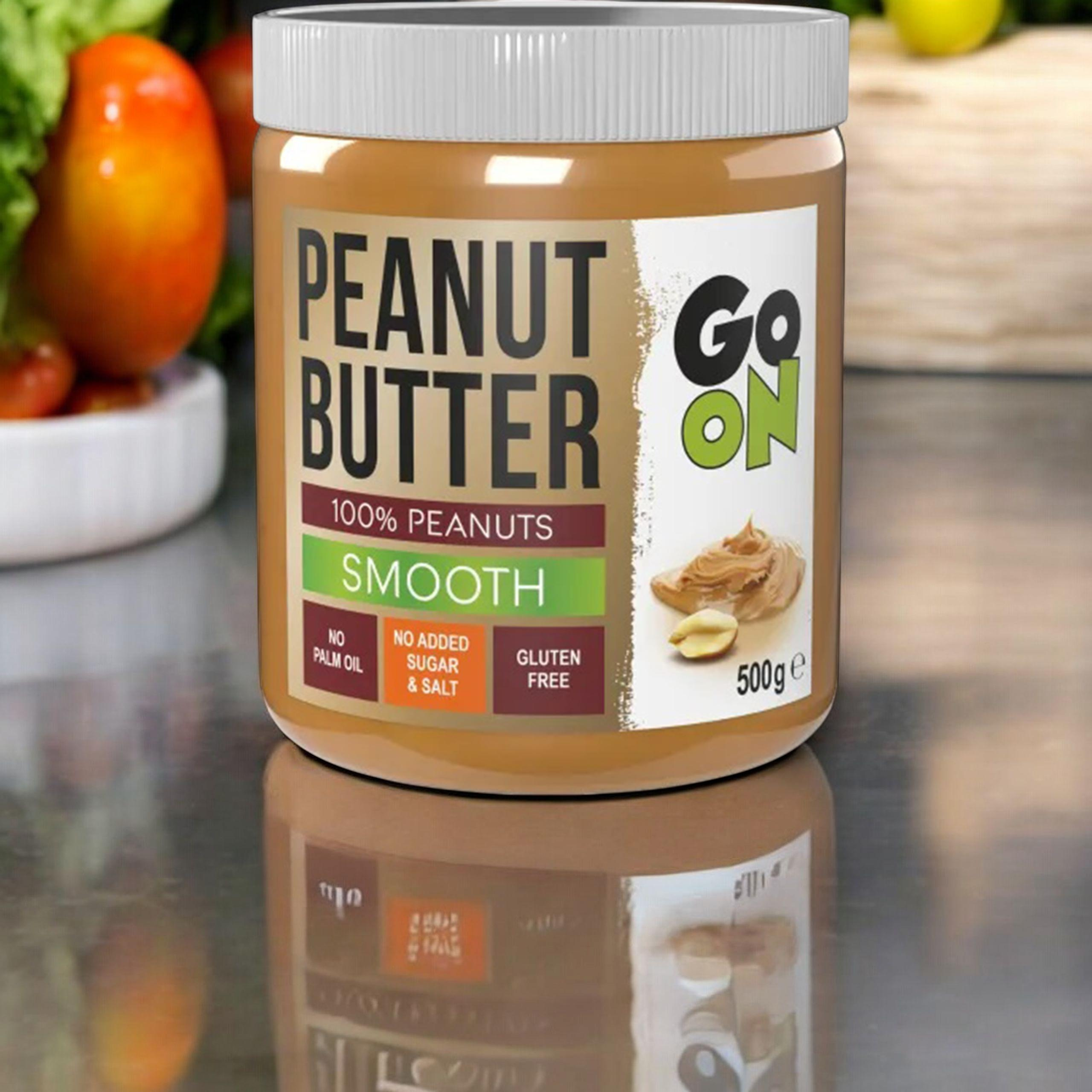 GO ON NUTRITION Peanut Cream - 100% Arašídových Ořechů - 500g