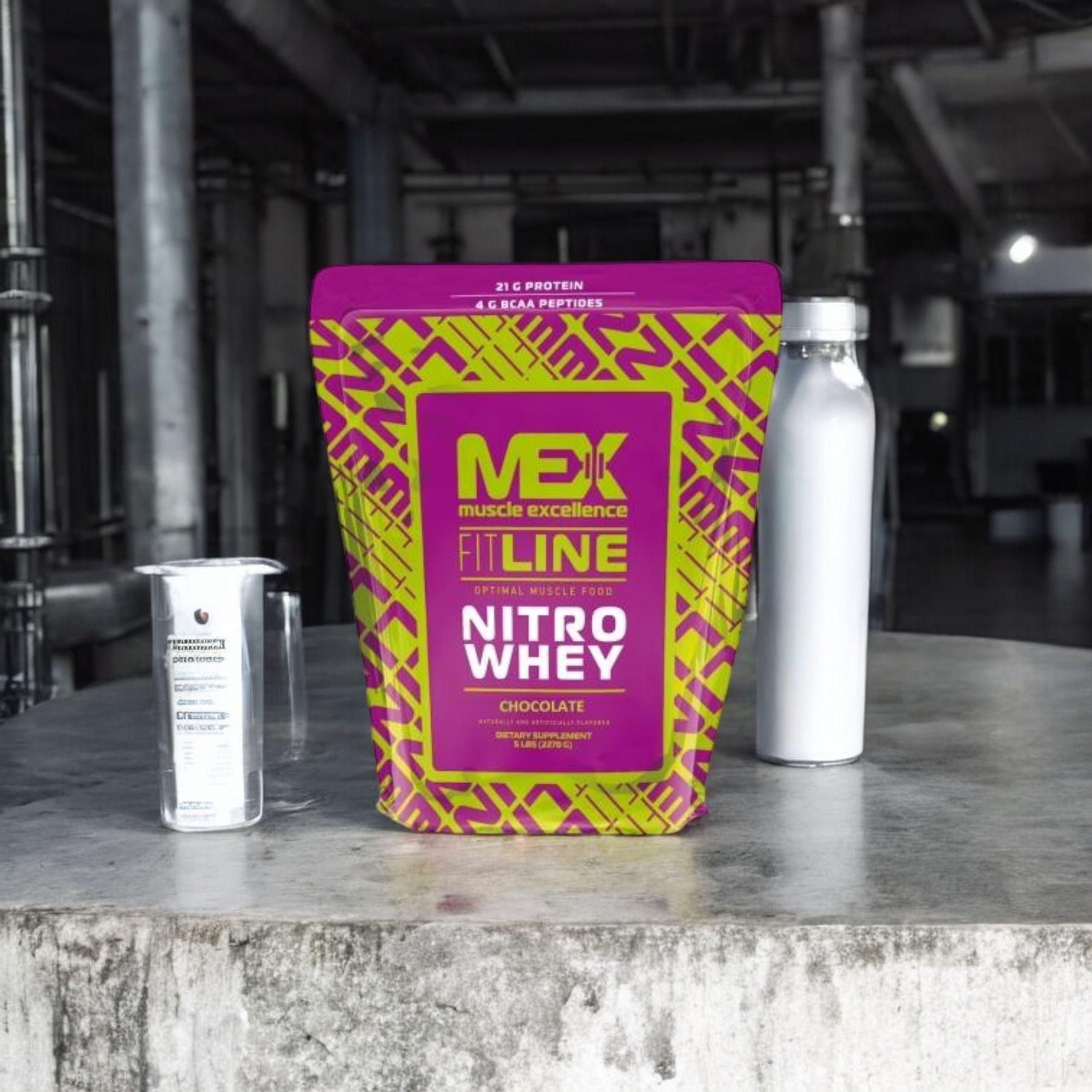 MEX NUTRITION - Nitro Whey - 2270g - VÝPRODEJ - 30-06