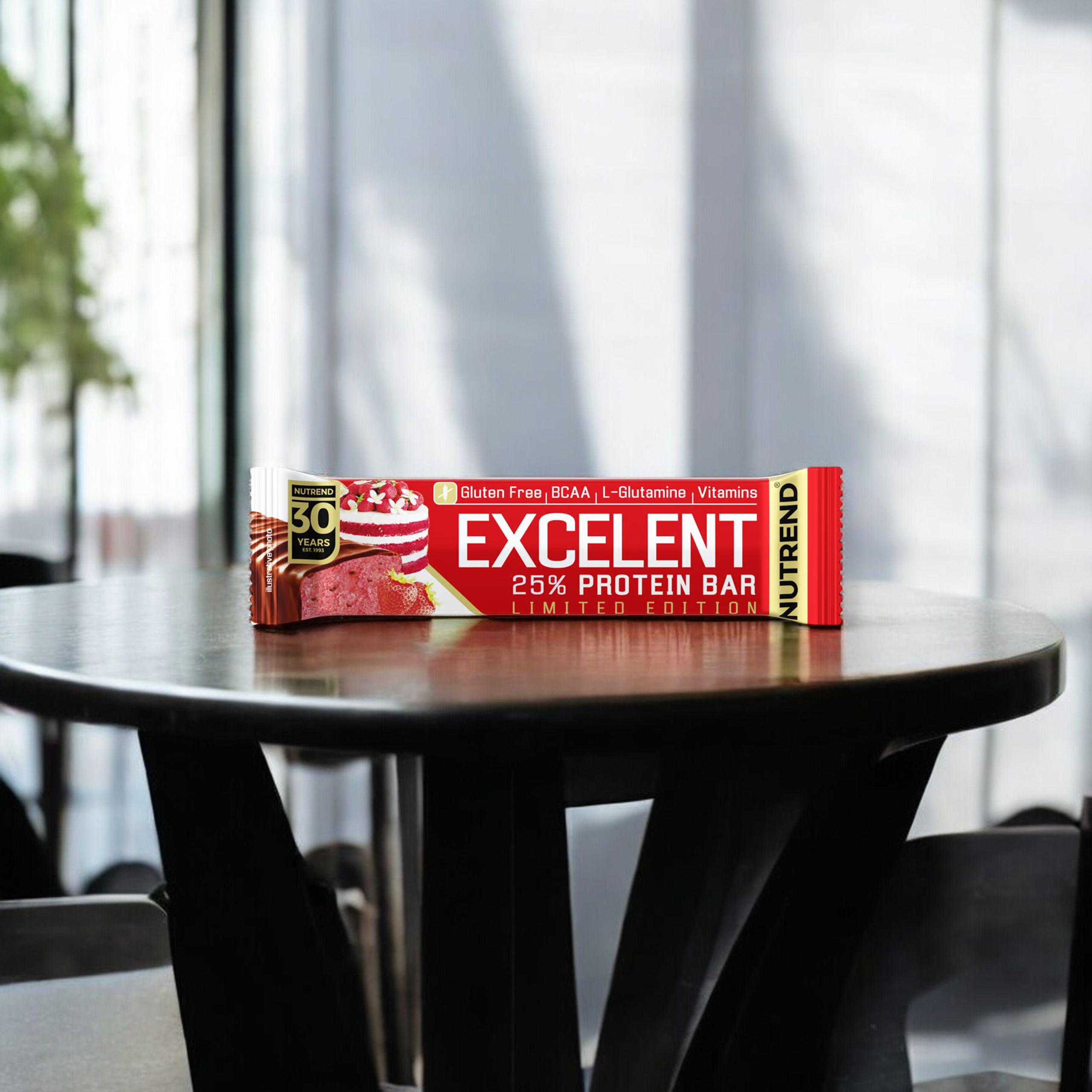 NUTREND Excelent Protein Bar - 85g - Proteinová tyčinka