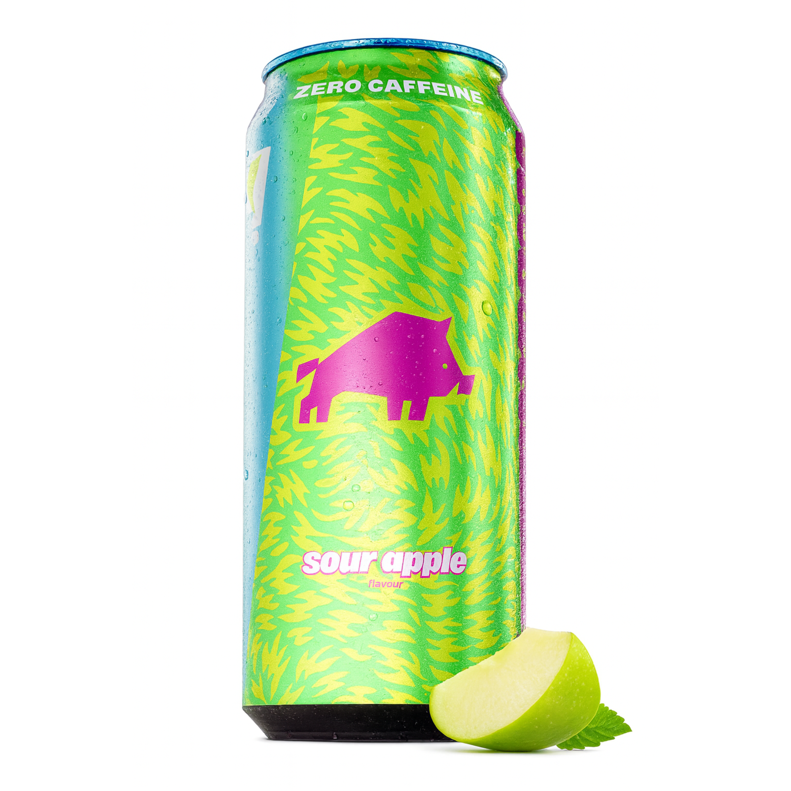 DZIK - Dzik Energy Zero - 500ml - Kyselé Jablko