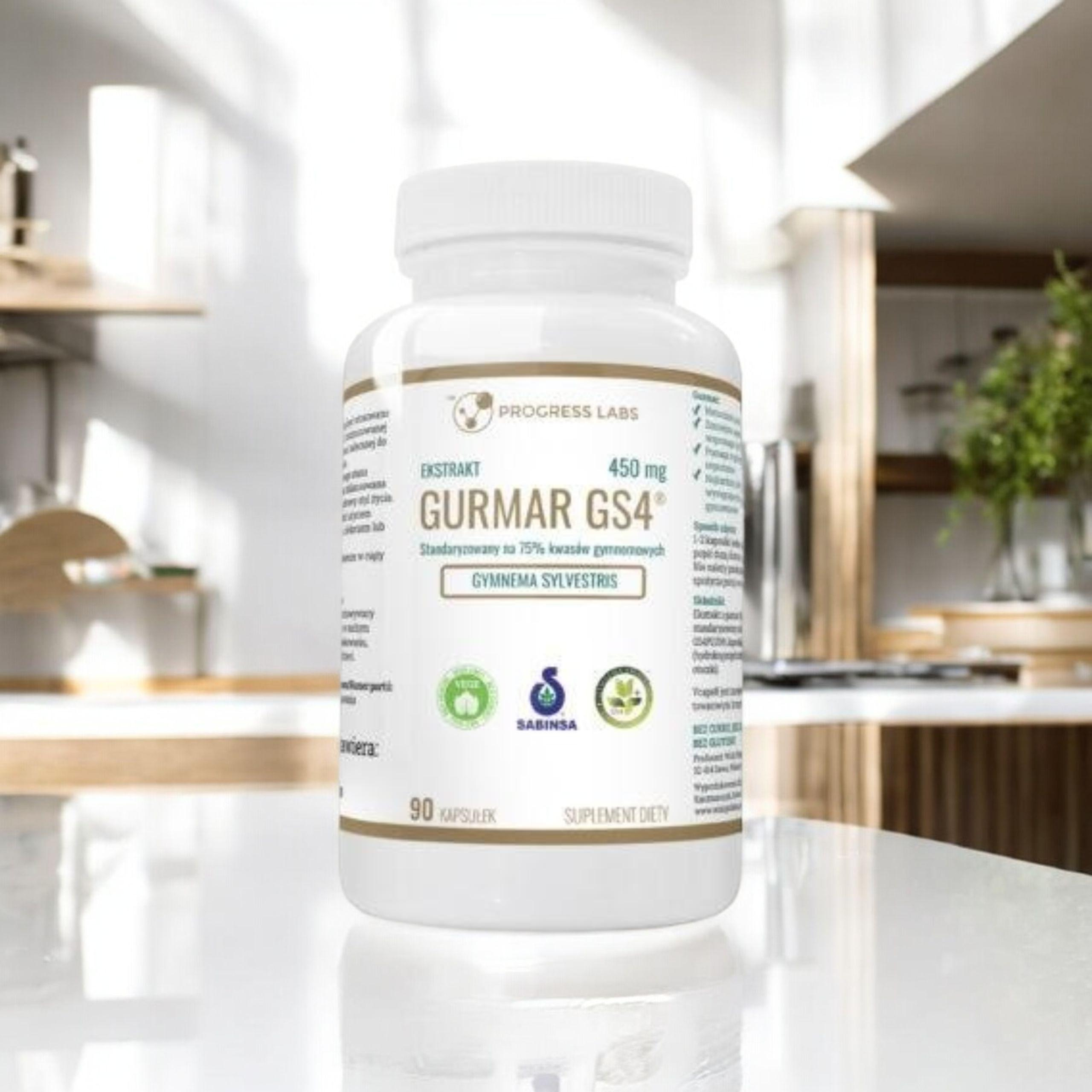 PROGRESS LABS - Gurmar GS4 - 90 kapslí