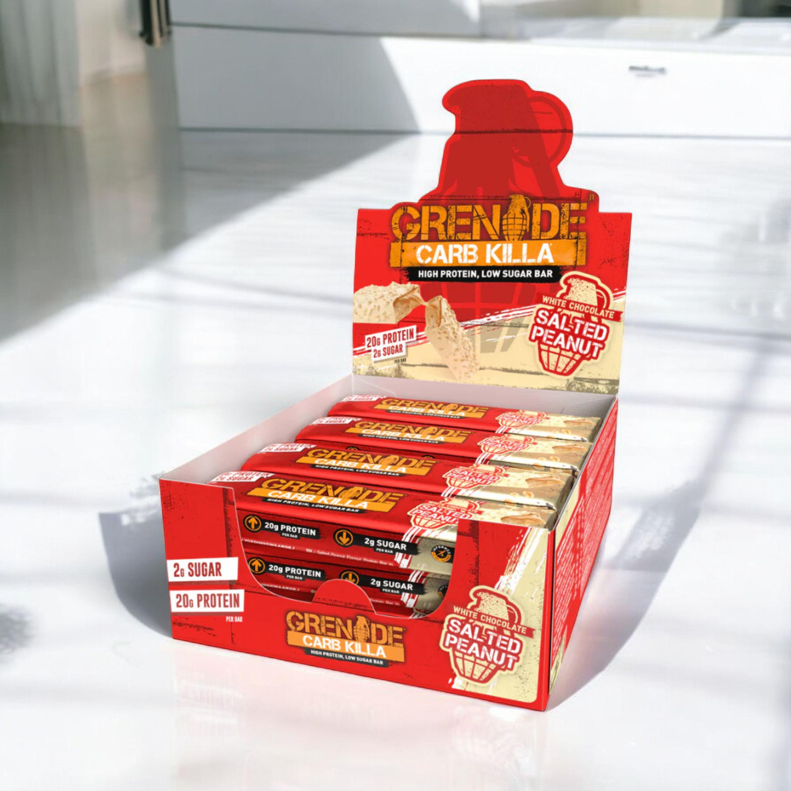 GRENADE - Proteinová tyčinka - 12x 60g