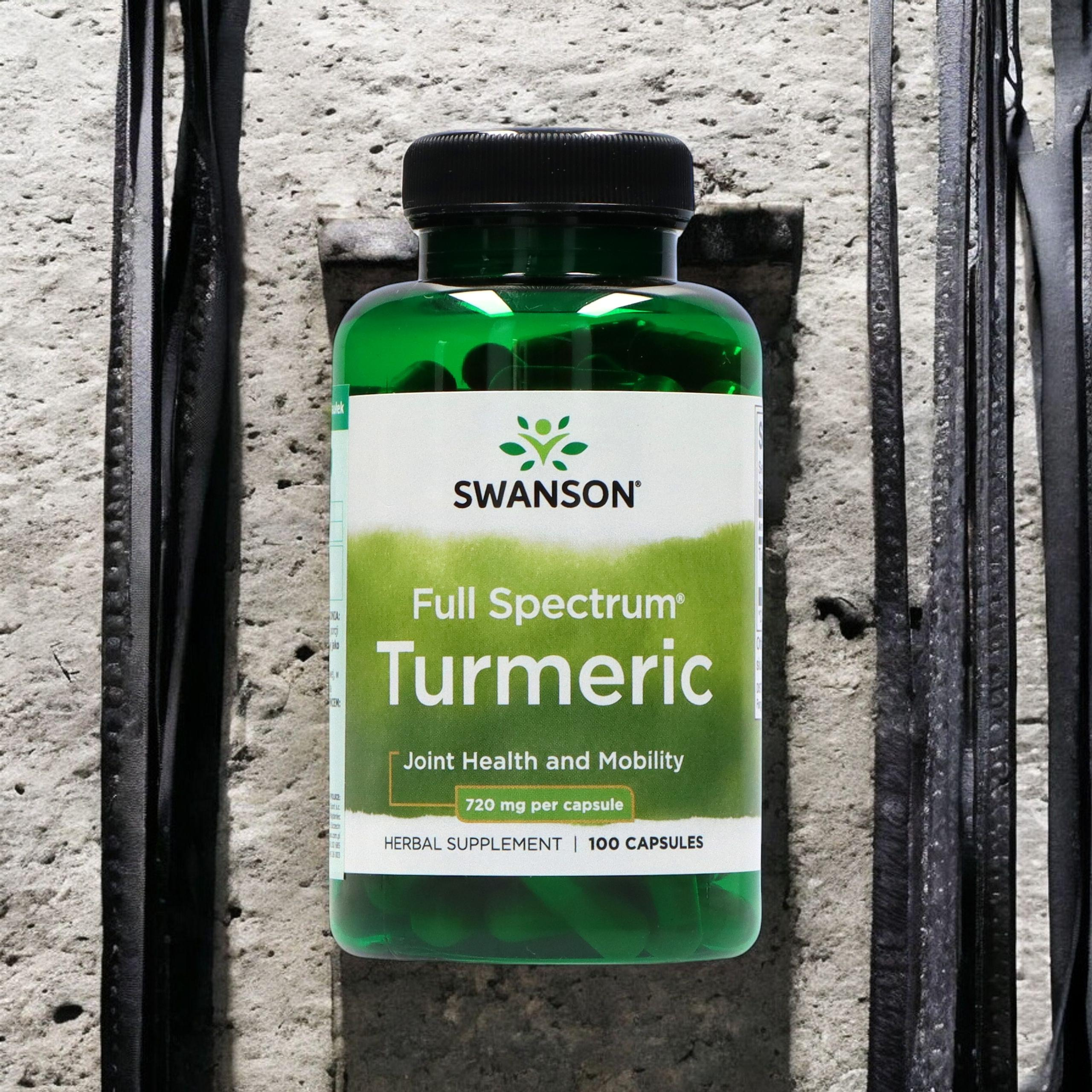 SWANSON Turmeric 720mg (Kurkuma) - 100caps