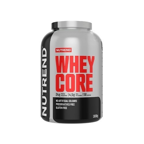 NUTREND Whey Core - 1800g - Chocolate + Cocoa - VÝPRODEJ -  13-04