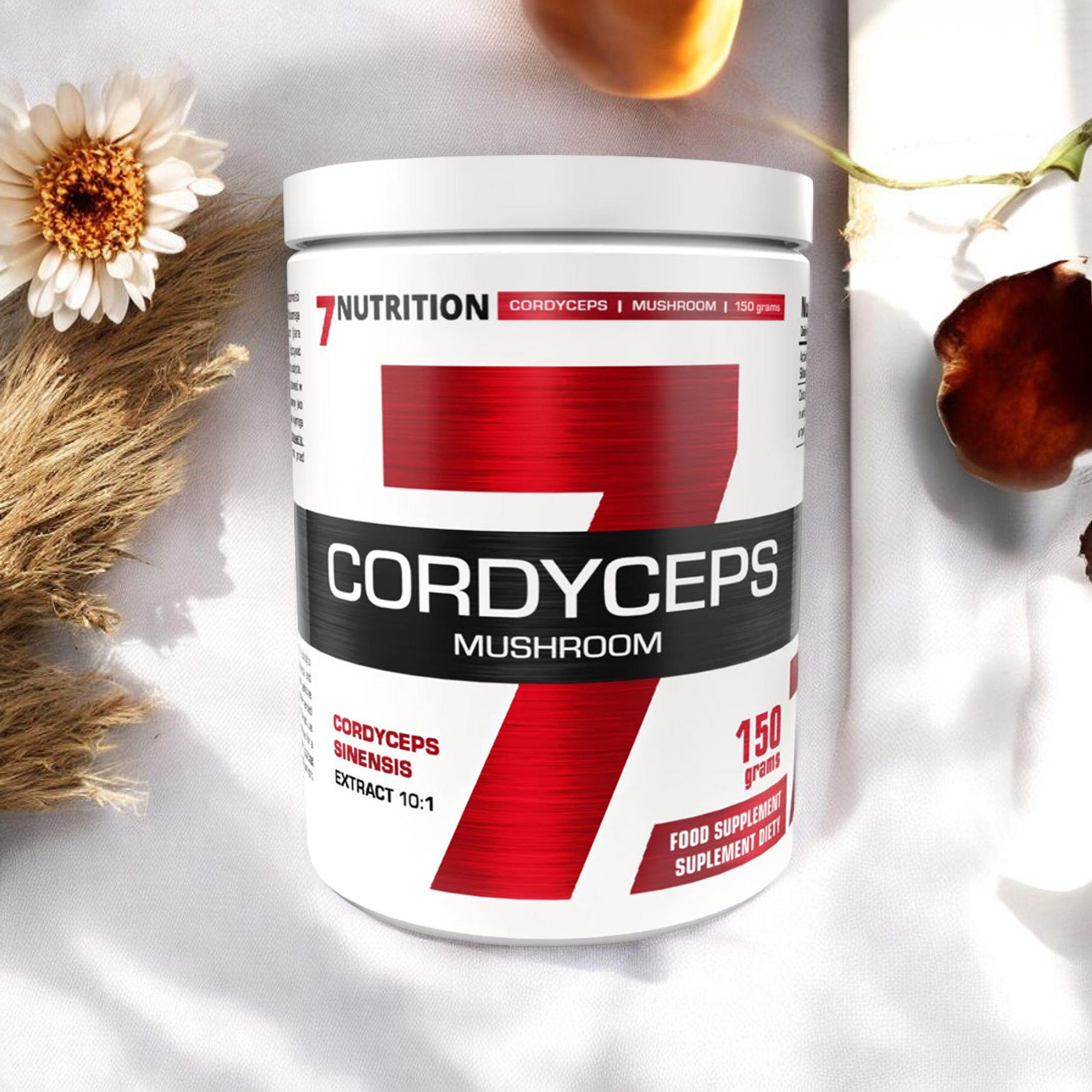 7 NUTRITION Cordyceps Mushroom - 150g - Housenice čínská