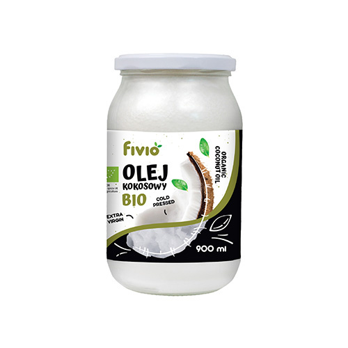 VIVIO BIO Olej Kokosowy nerafinovaný BIO - 900ml