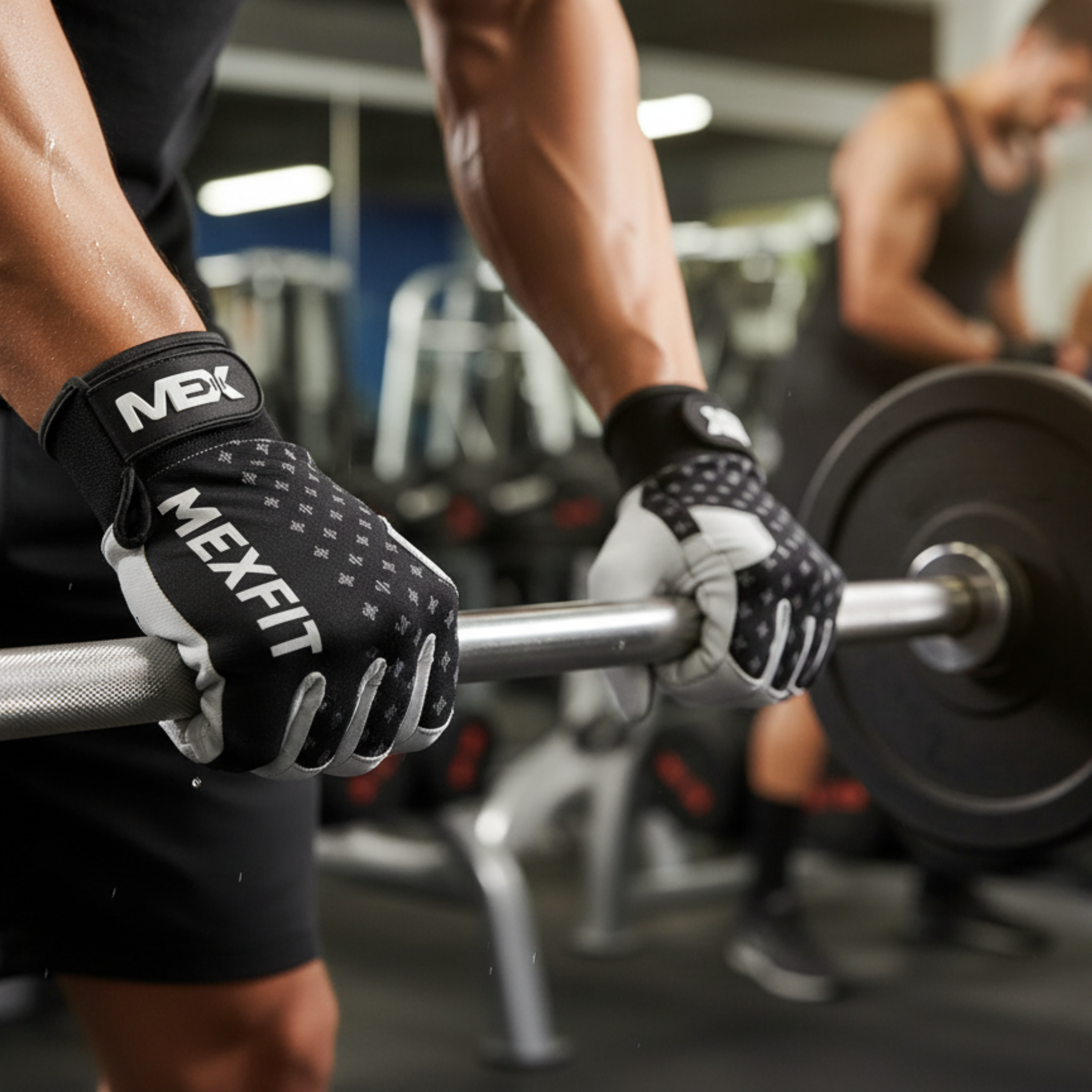 MEX NUTRITION - Černé rukavice Mexfit