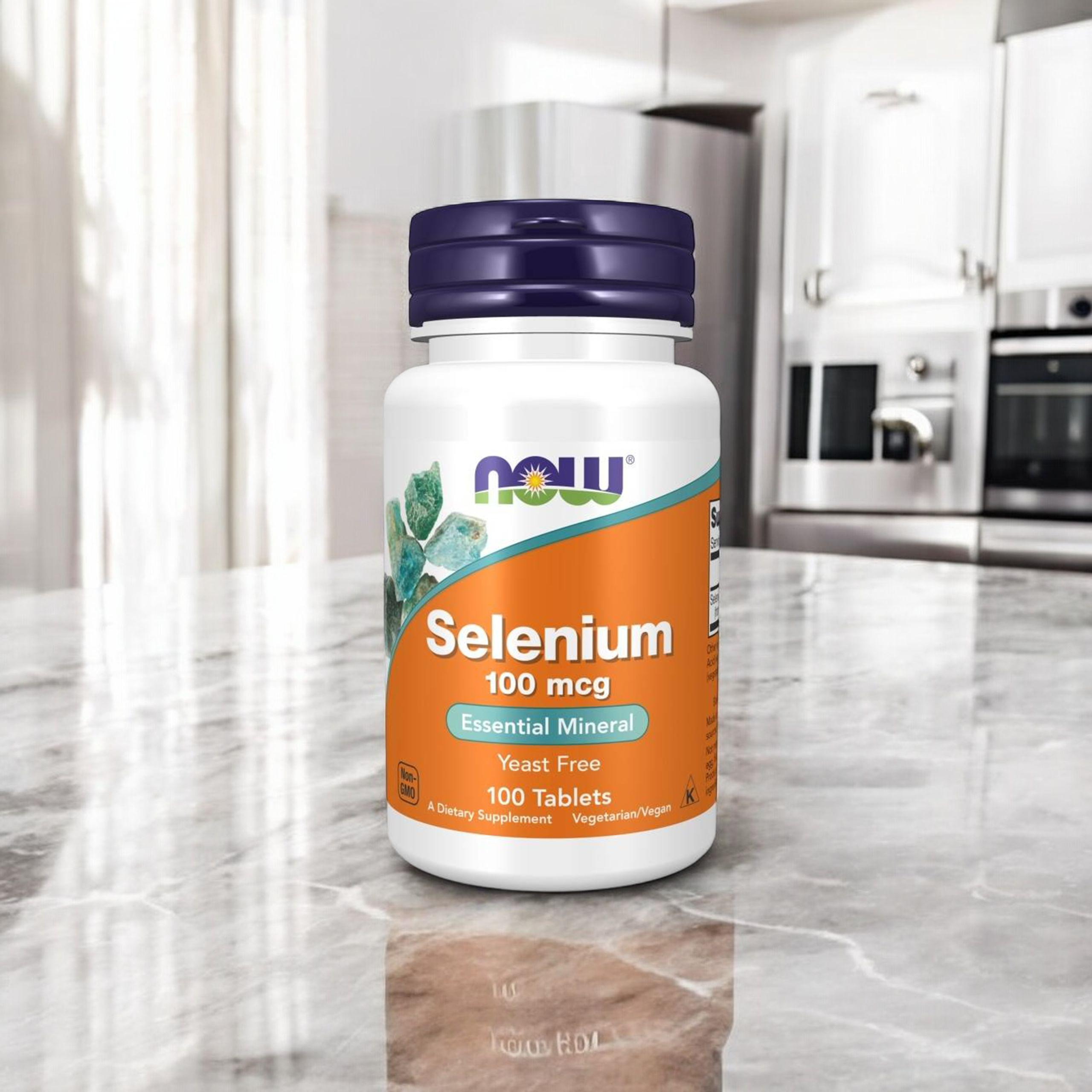 NOW Selenium 100mcg - 100tabs