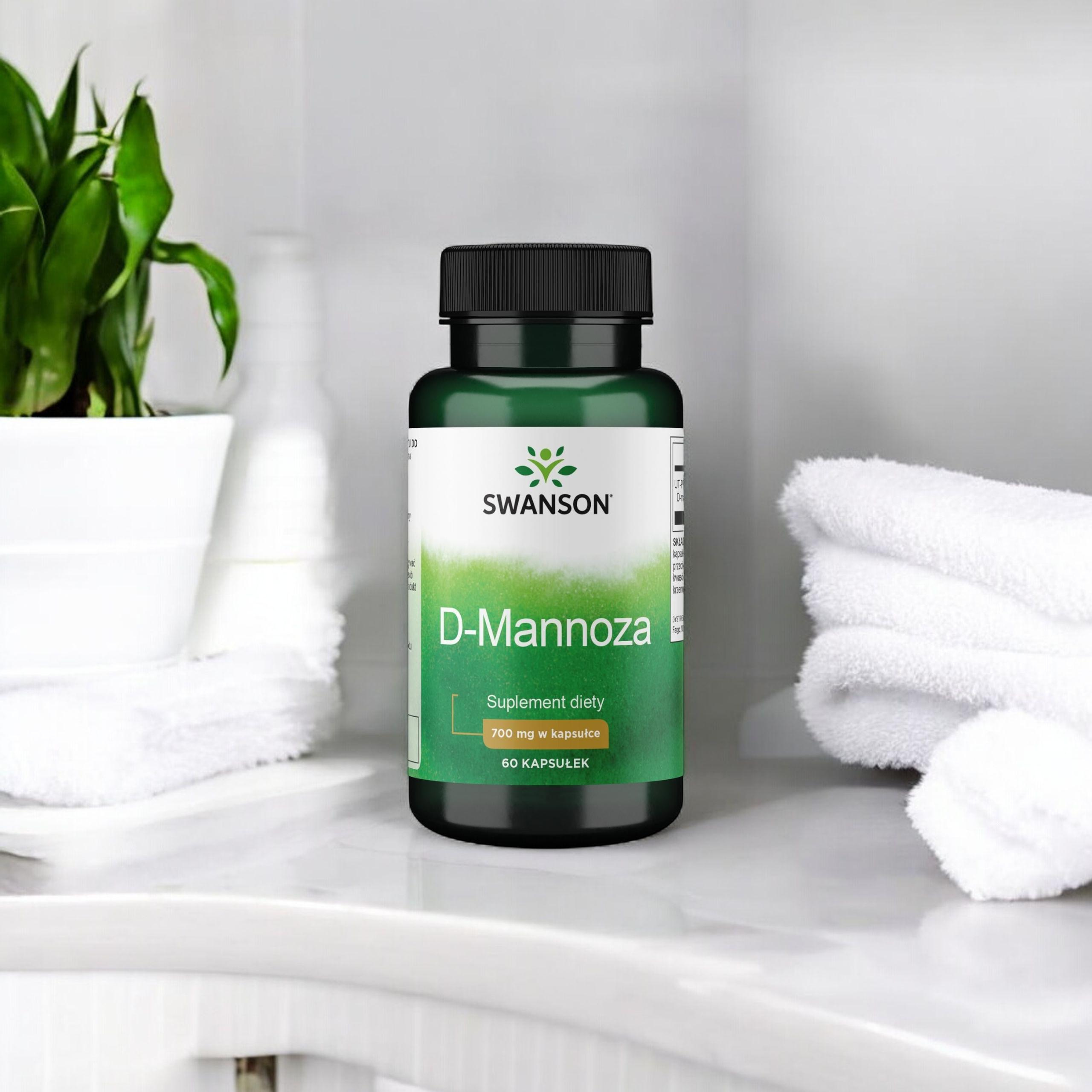 SWANSON - D-Mannóza 700mg - 60vcaps.