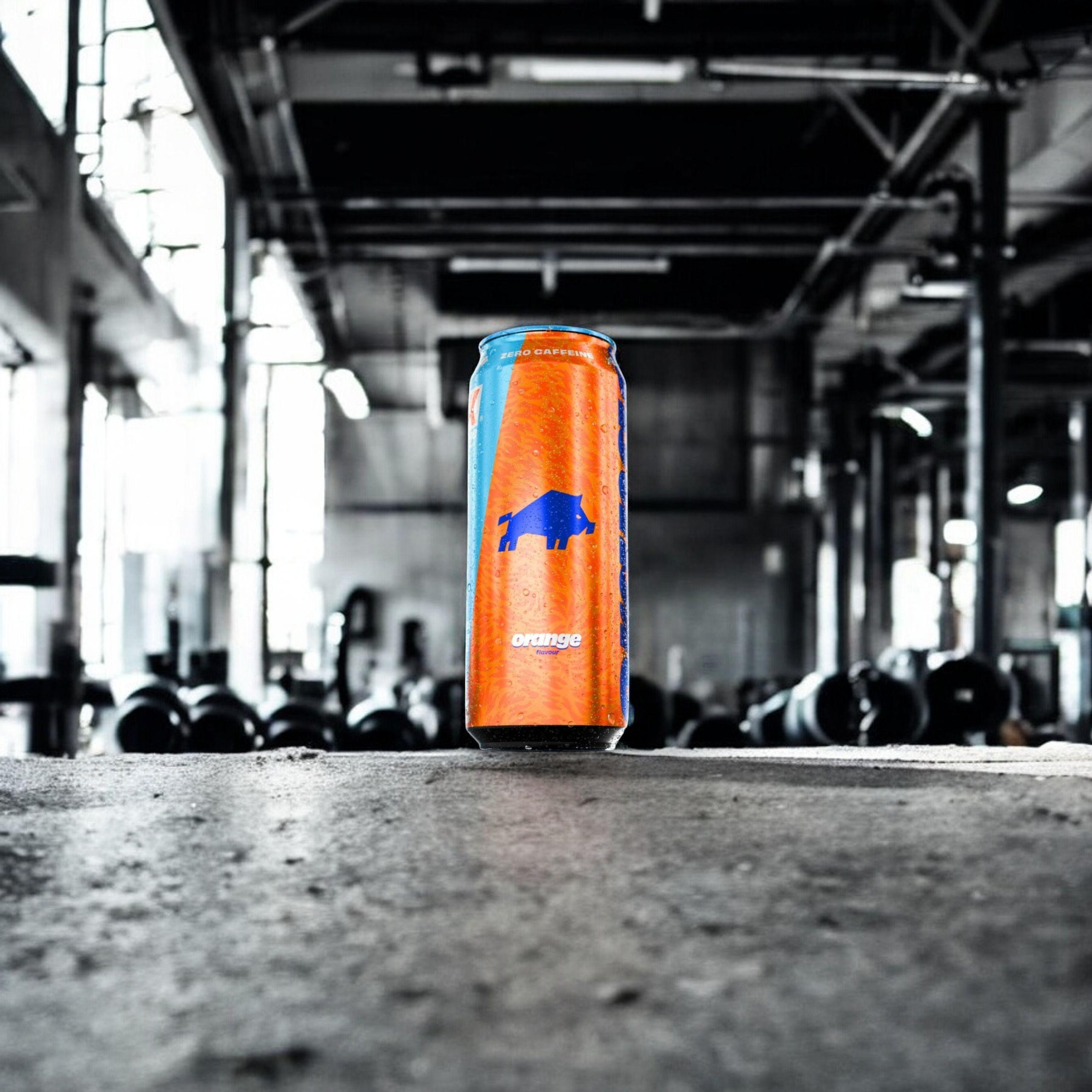 DZIK - Divočák Energy Zero - 500ml - Pomeranč